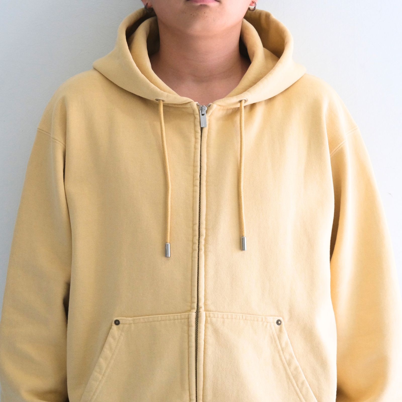 【残り1点】ACTIVE PARKA  ‐Processed Sweat‐（Yellow）
