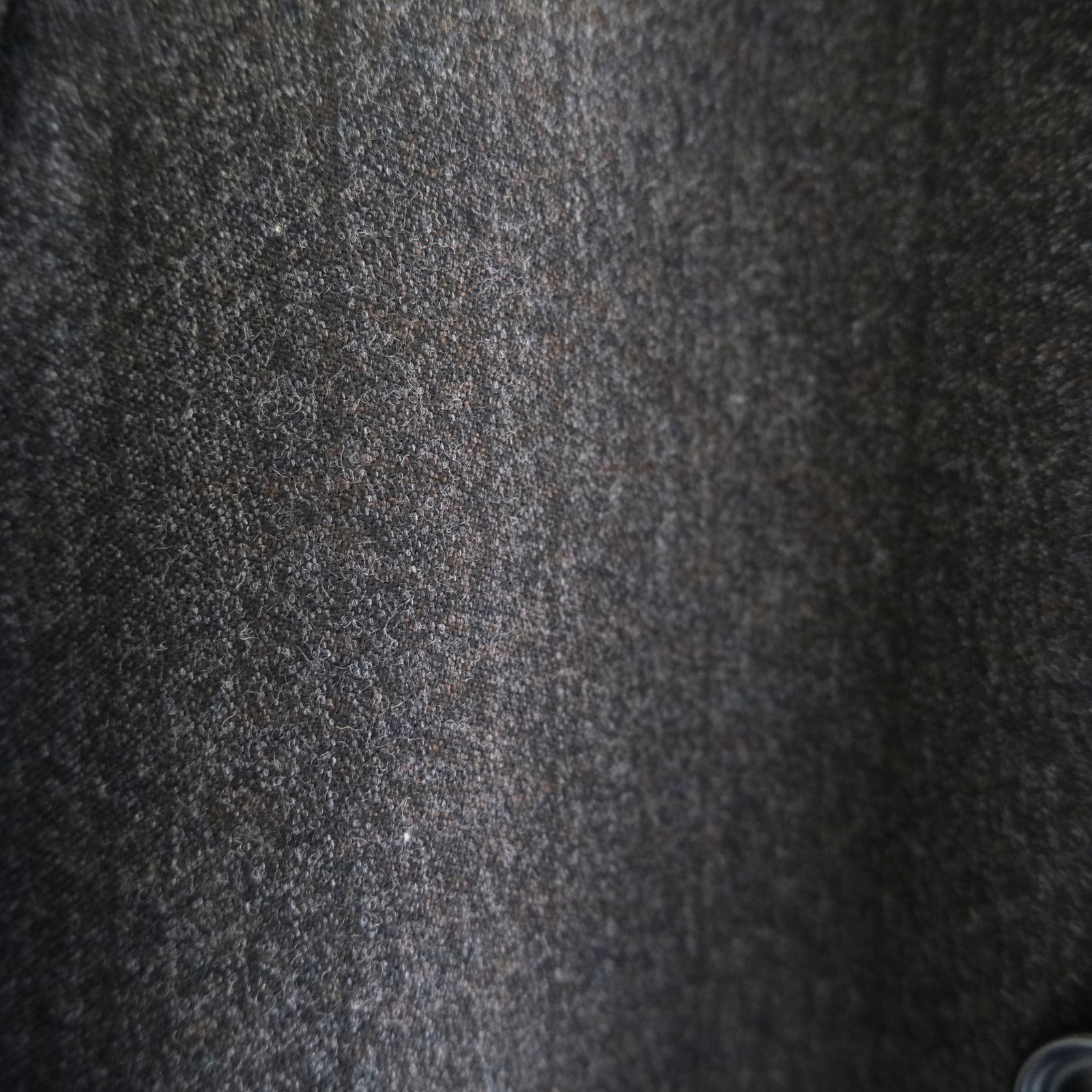 【残り1点】MELANGE BARATHEA STRIPE DB JKT（CHARCOAL BROWN）