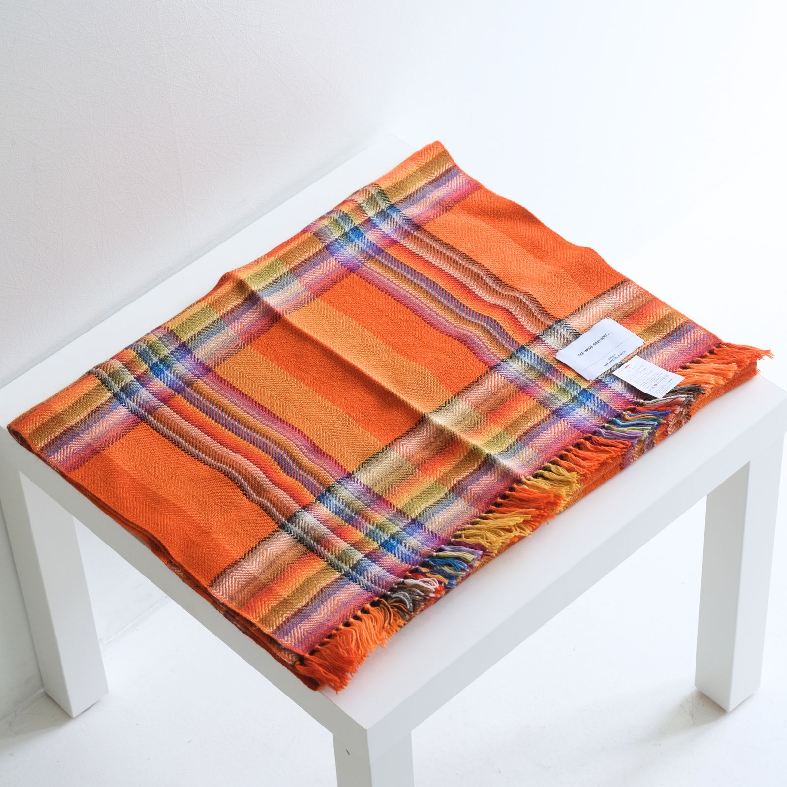 【残り1点】Multi Coloured Scarf（Orange）