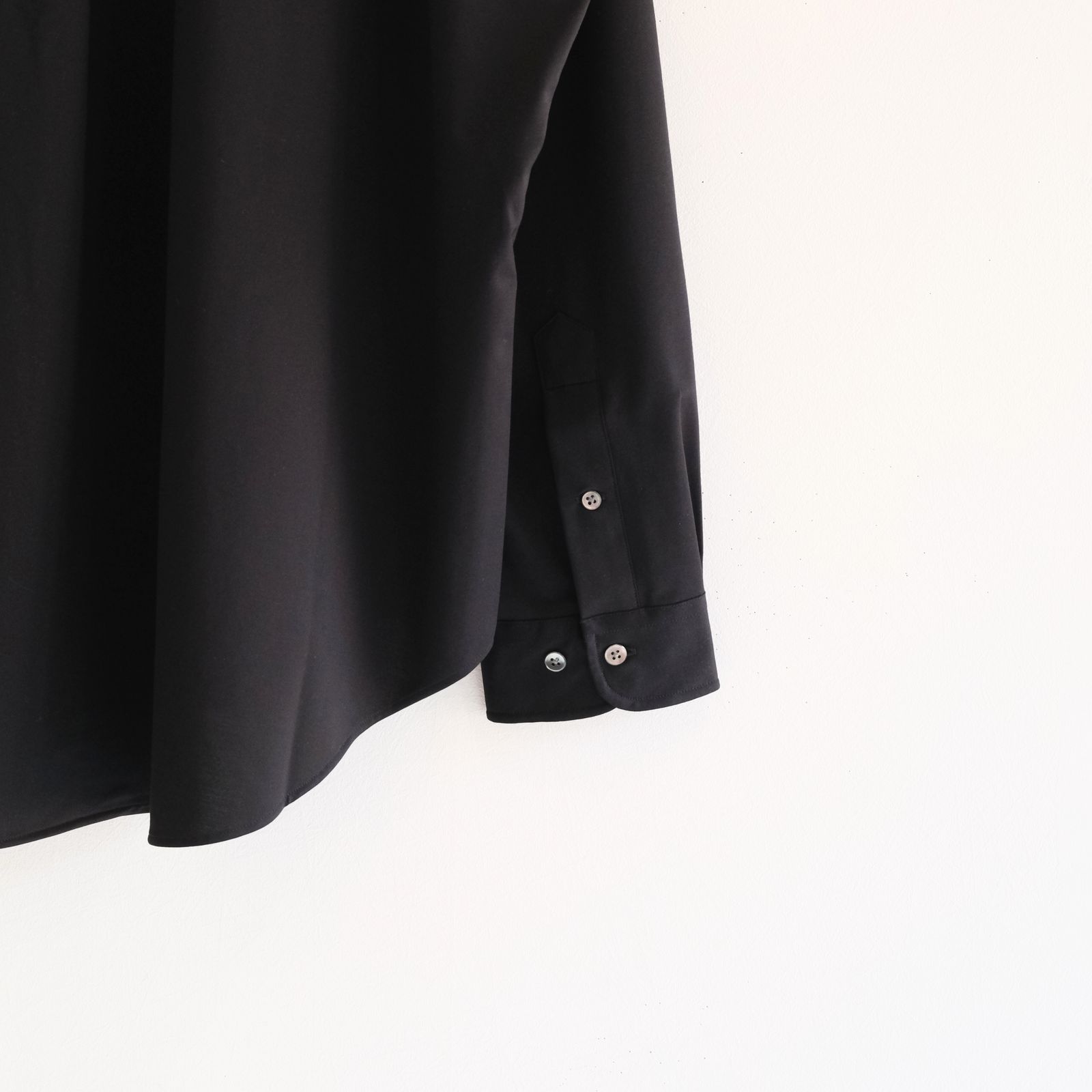 46G Atmosphere L/S Shirt / シャツ / BLACK（Night Black）