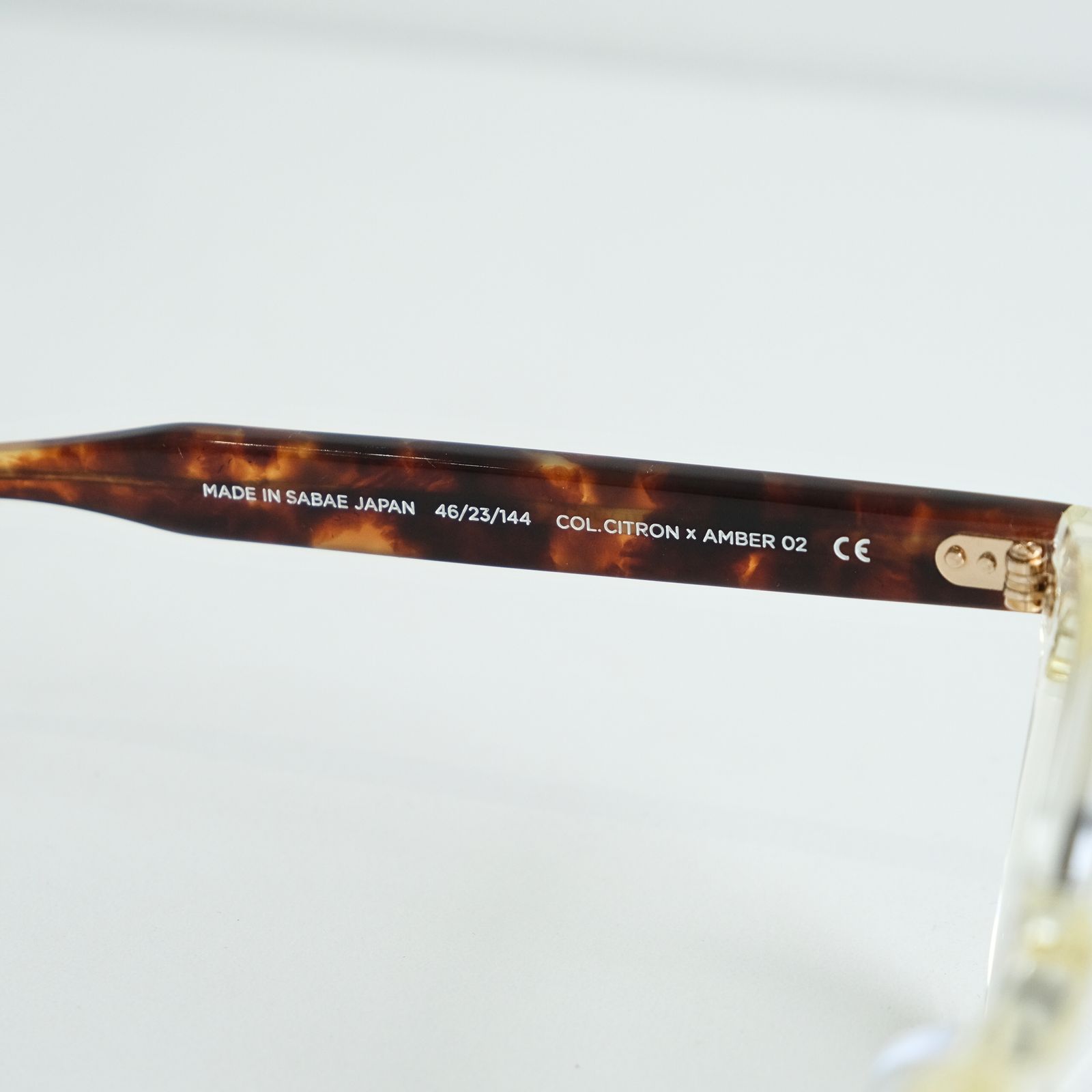 NOCHINO #8 CITRON & AMBER × GREY GREEN to D.GREY / 調光レンズ / サングラス / 眼鏡