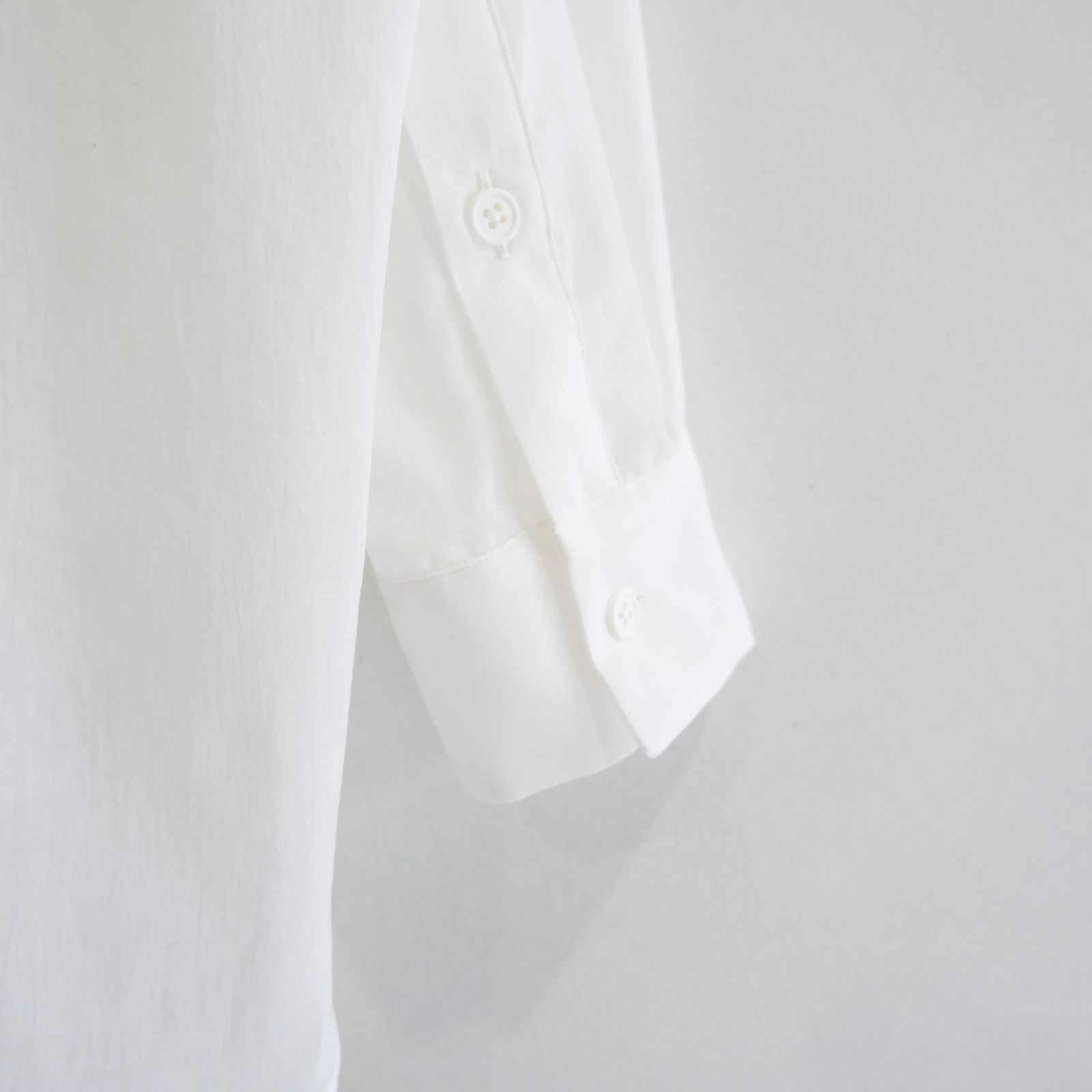 Superior Cotton Wide Shirts / スペリオール コットン ワイド シャツ（White）