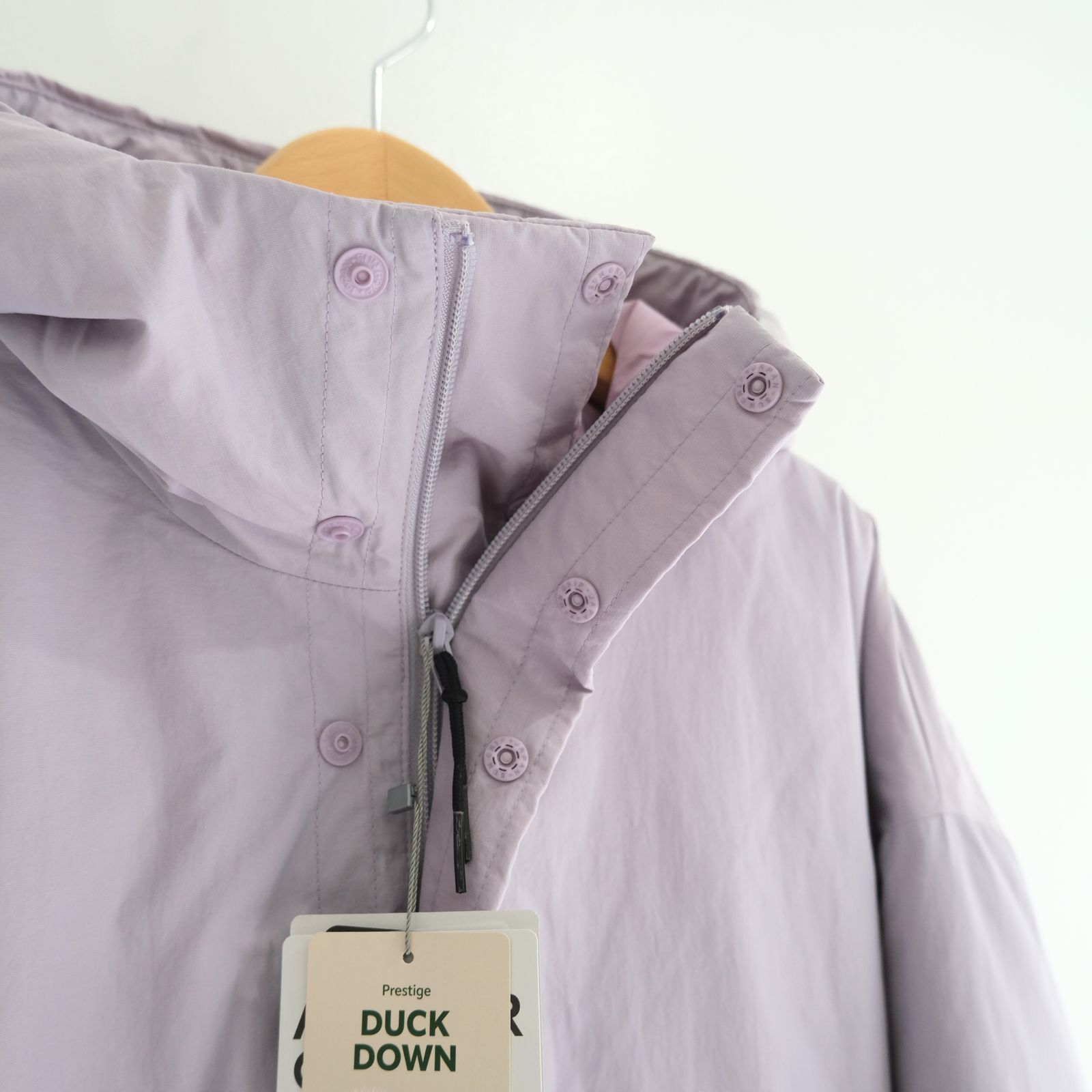 Snowman Hooded Down Jacket / ジャケット / ダウンジャケット / プレステージダックダウン / Light Purple