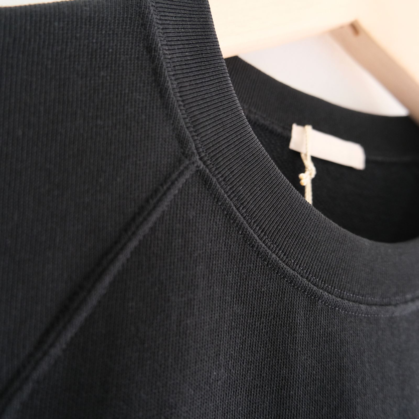 SOFT DRY SHORT LOOP TERRY SLEEVLESS TOP （BLACK）