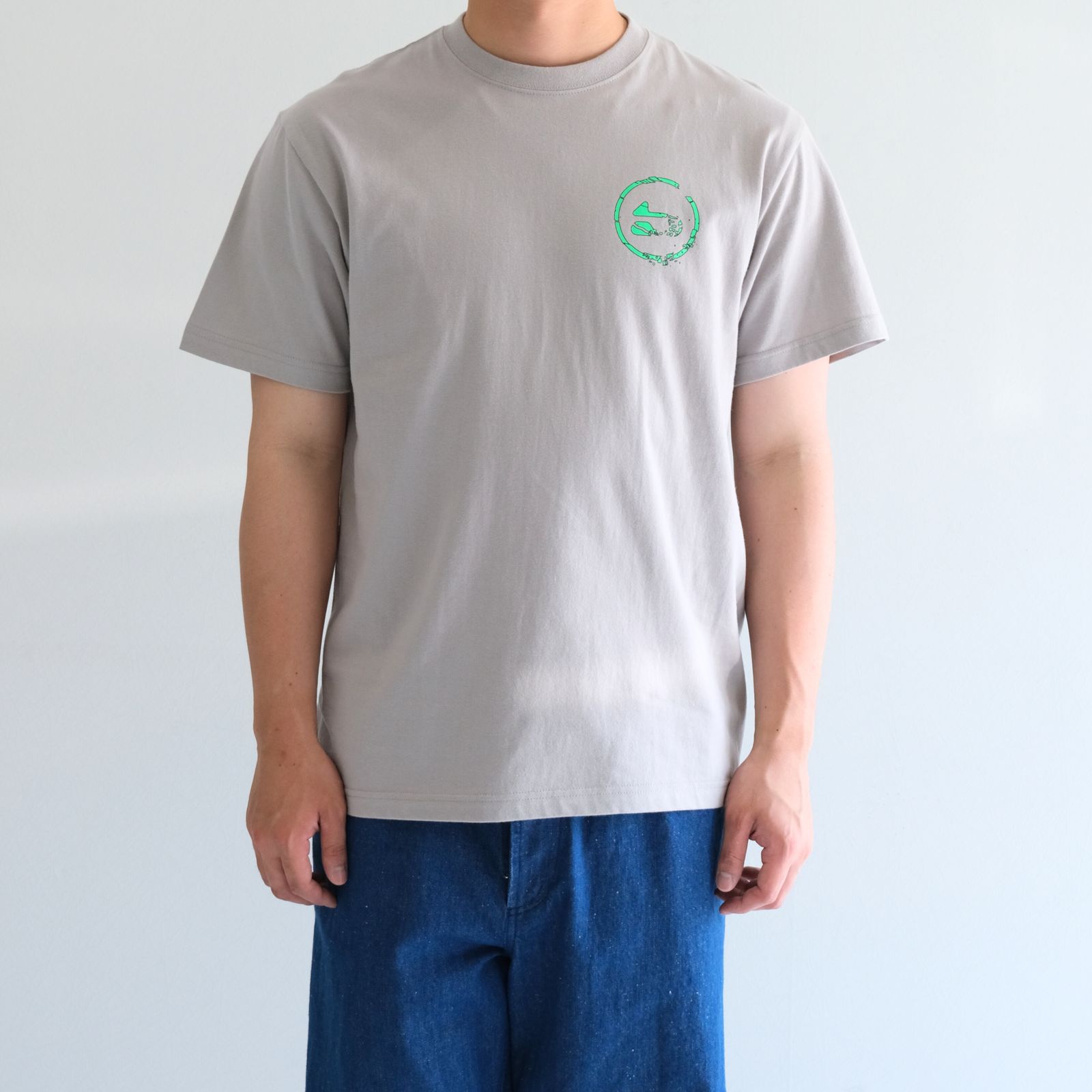 eye / Tシャツ / プリントTシャツ / GRAY