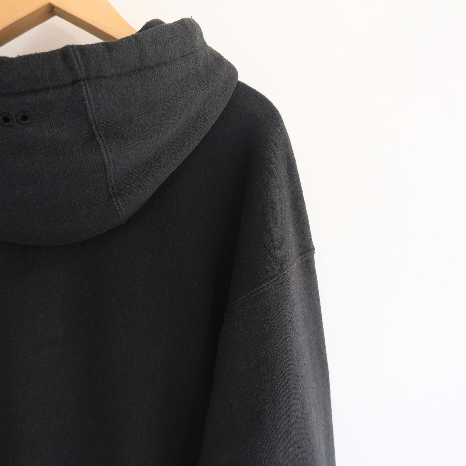 NEPPED HOODIE（INK BLACK）