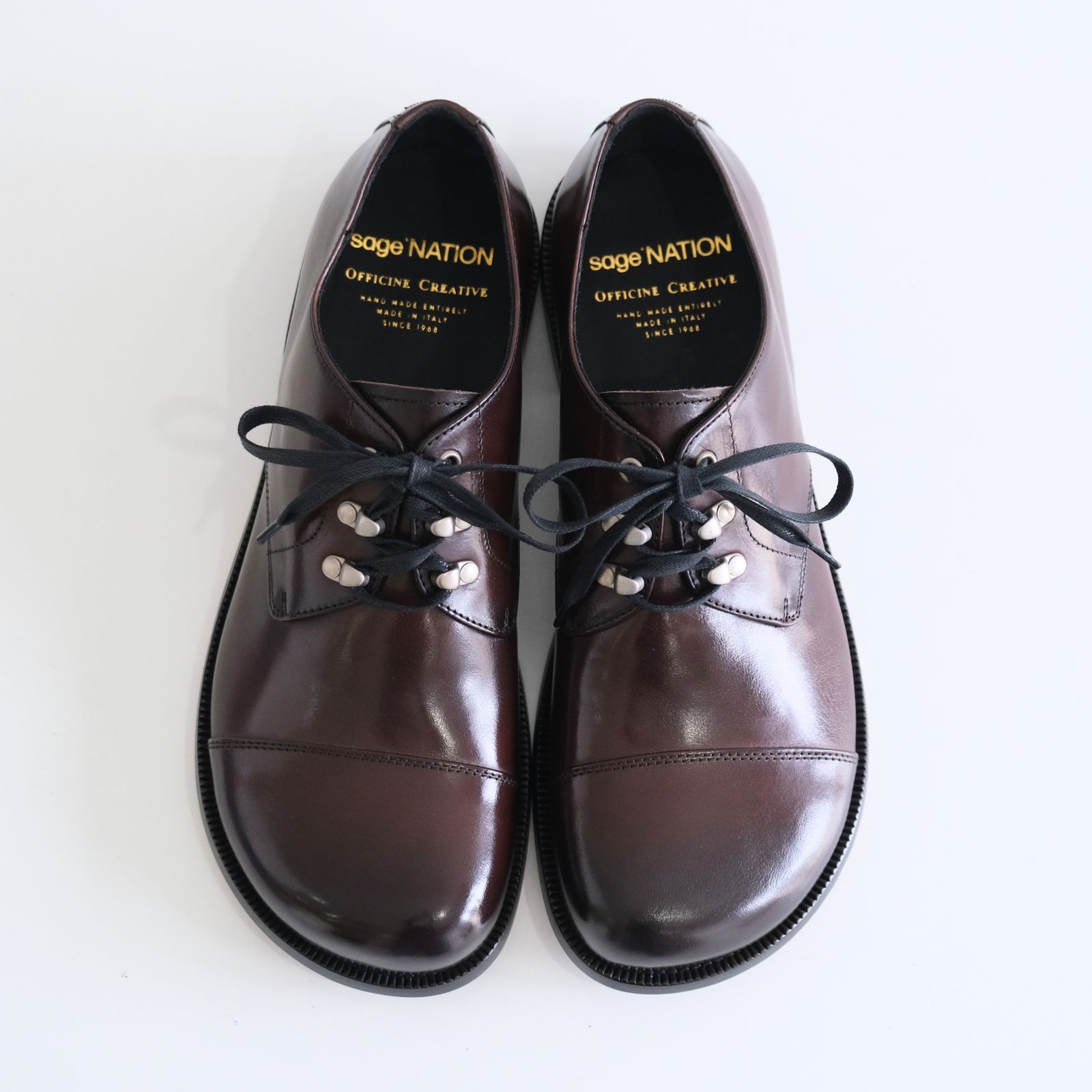 Officine Creative × sage NATION Exclusive Shoes /（BROWN）