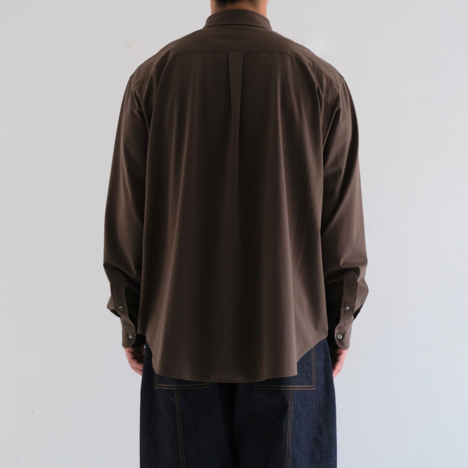 46G Atmosphere L/S Shirt / シャツ / BROWN（Half Timber Brown）