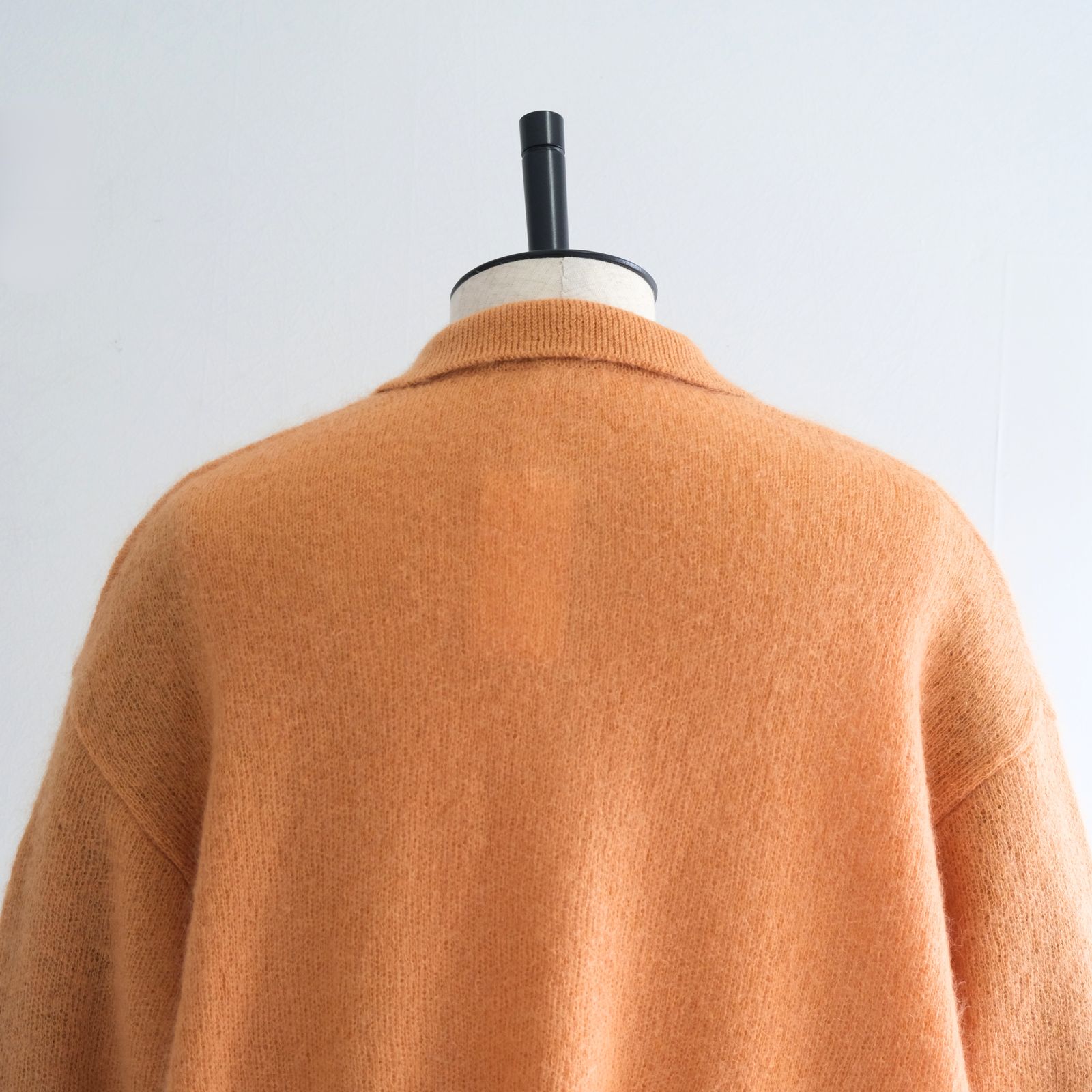 【残り1点】Kid Mohair Knit Shirts（Orange）