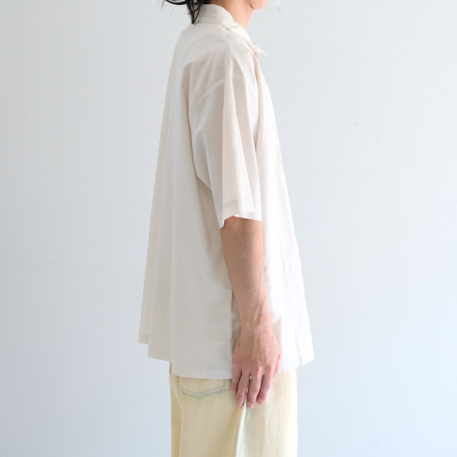 Perisi S/S Shirt / ペリシ S/S シャツ（ECRU）