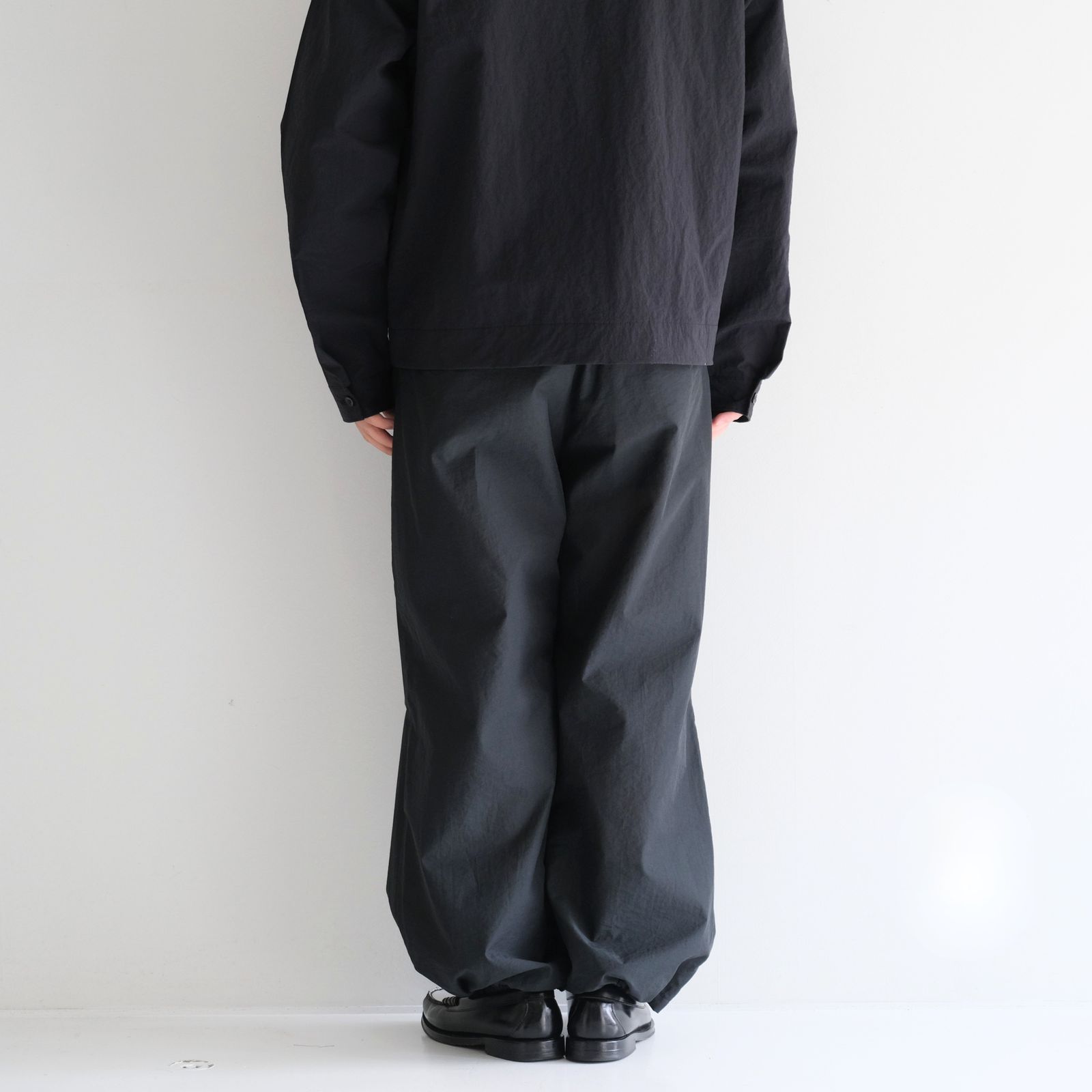BAllOON EASY PANTS / バルーン イージー パンツ（BLACK）