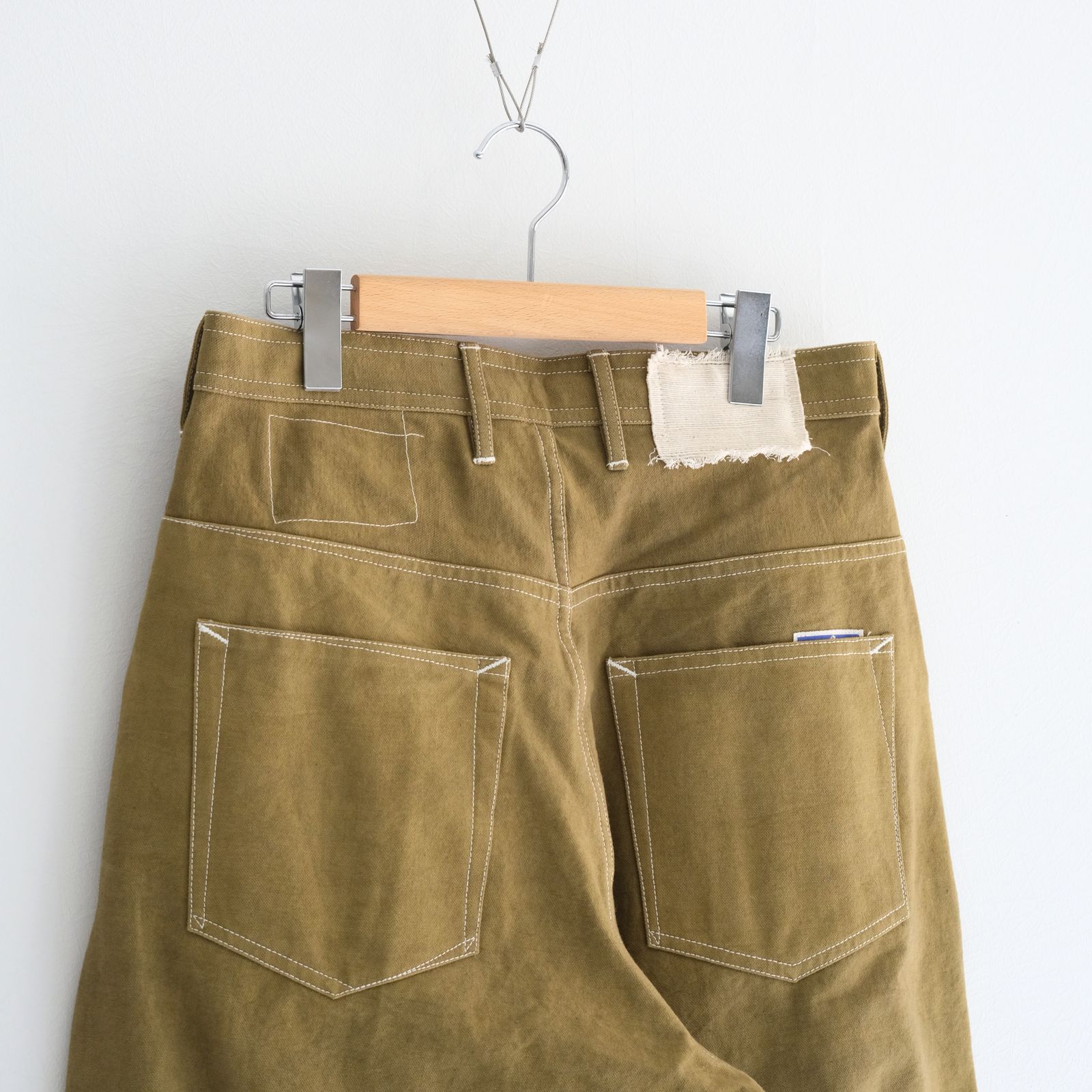LUSH PANTS / パンツ / キャンバス地 / オーガニックコットン / OLIVE