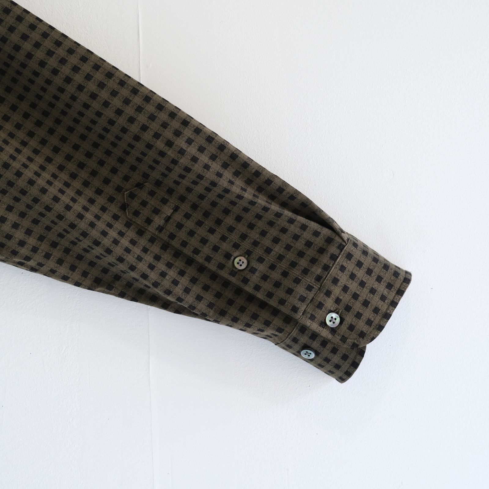 36G Atomoshere Check Shirt / シャツ / GREEN(Sterling Green)