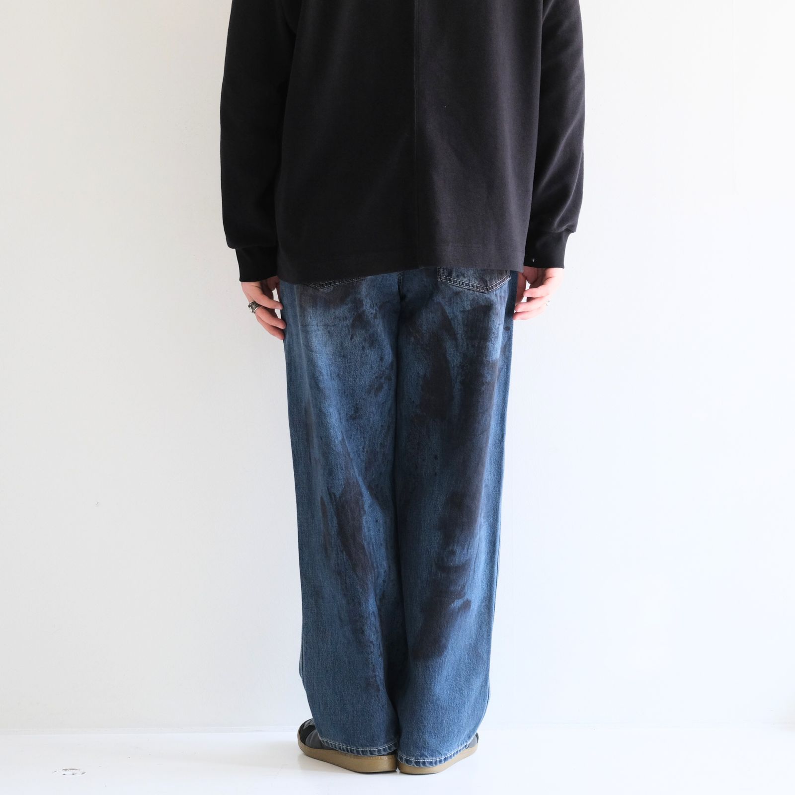 Reimagined Frontman Denim Pants / リイマジンド フロントマン デニムパンツ（Rhus）