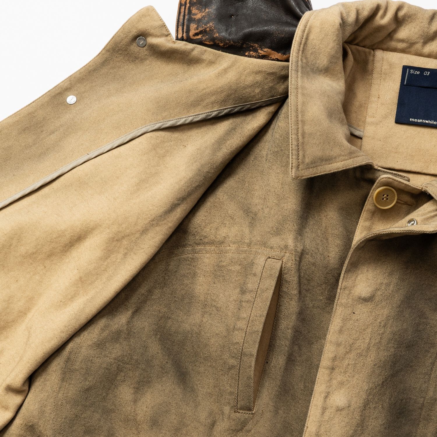 【入荷時期：2026年9月頃】Temporal Fold Fireman Coat / テンポラル フォールド ファイヤーマン コート（BEIGE）