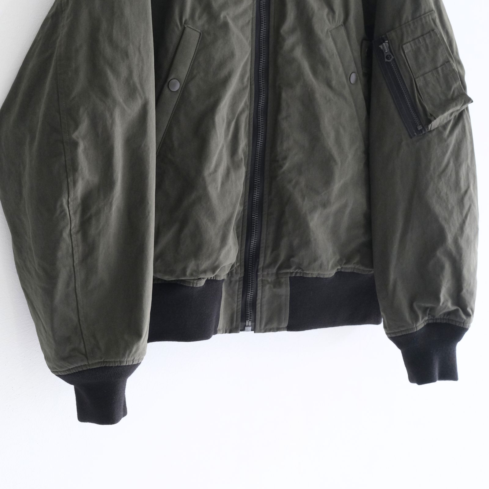【残り1点】WAXED WEATHER FLIGHT JKT（HUNTER GREEN）