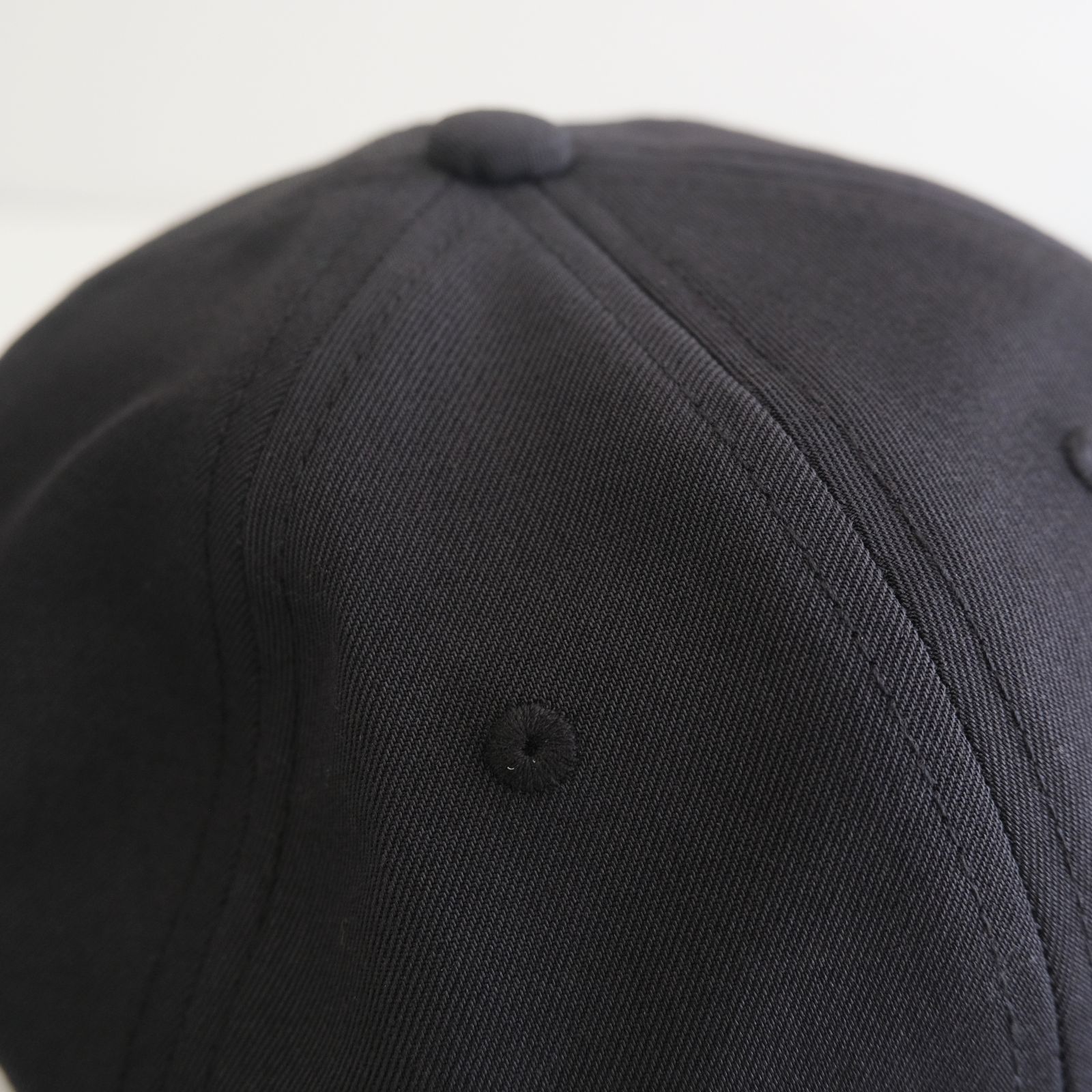 METAL PE CAP / メタル ポリエステル キャップ（BLACK）