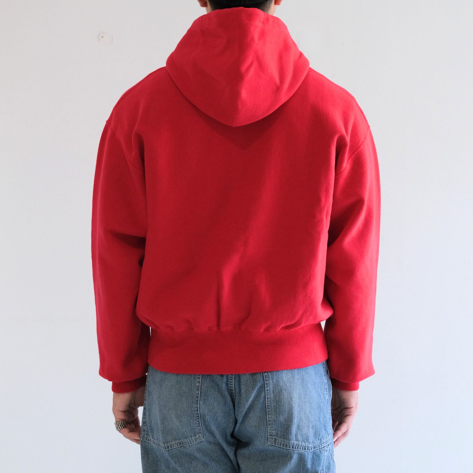 ZIP UP PARKA / ジップアップパーカー / RED