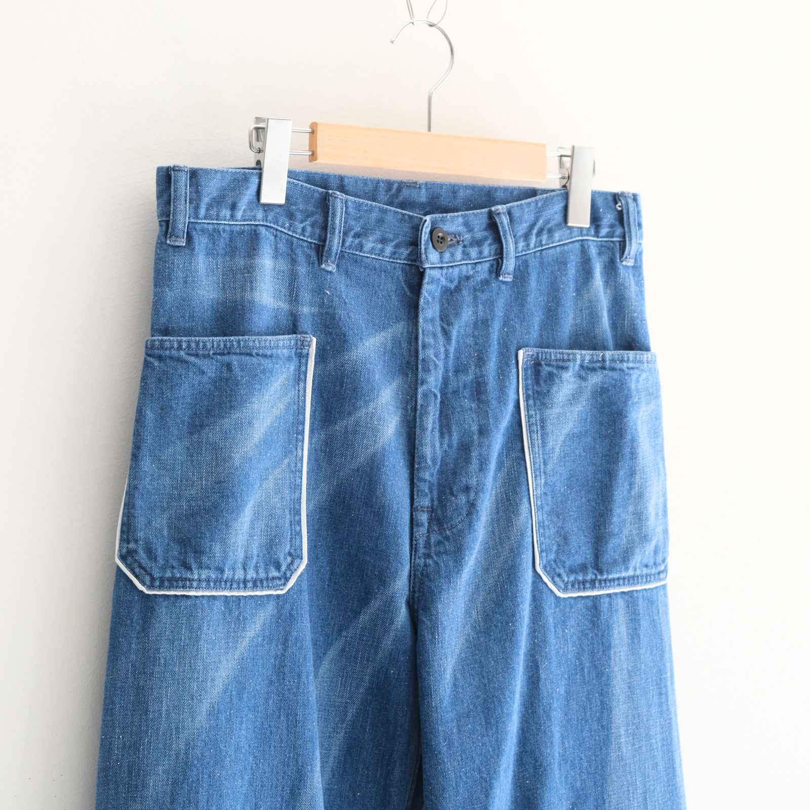 【残り1点】SUNFADE DENIM TROUSERS（SUNFADE）