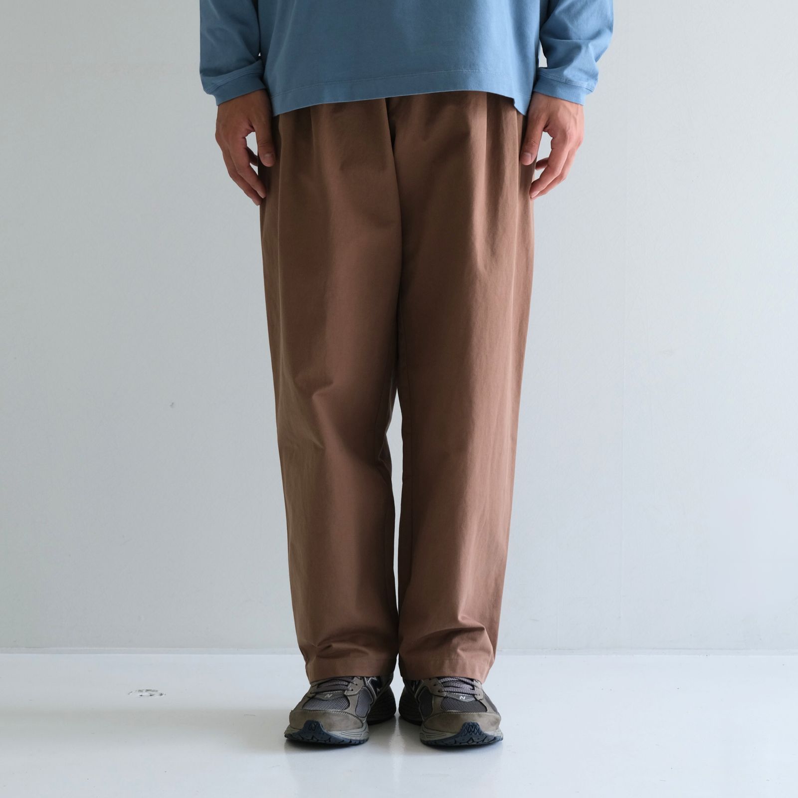 Logic Pleat Pant / パンツ / Clay