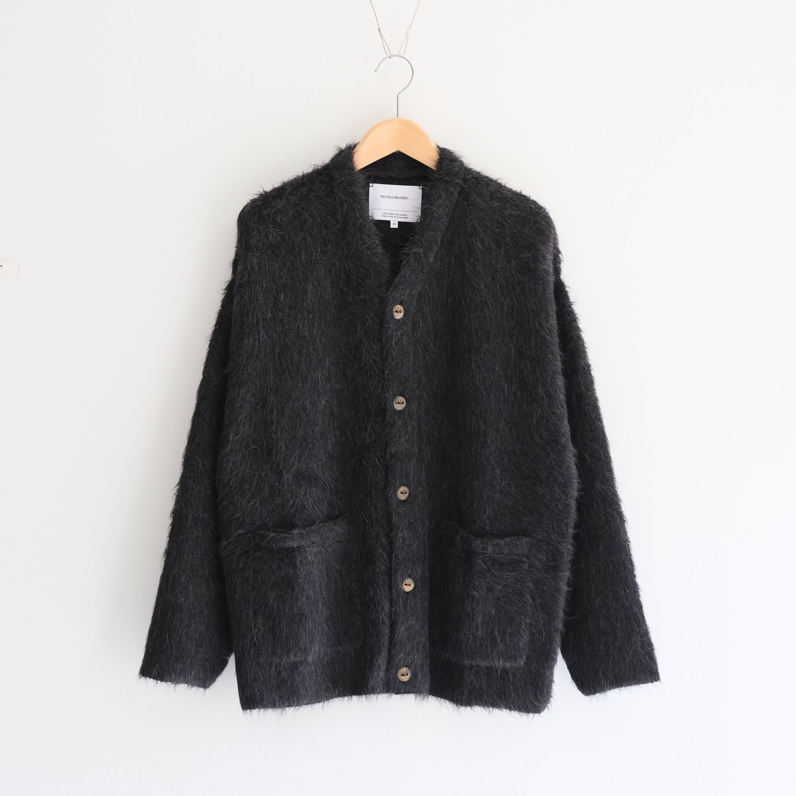 Suri Alpaca Cardigan / カーディガン / アルパカ / スリアルパカ / Black