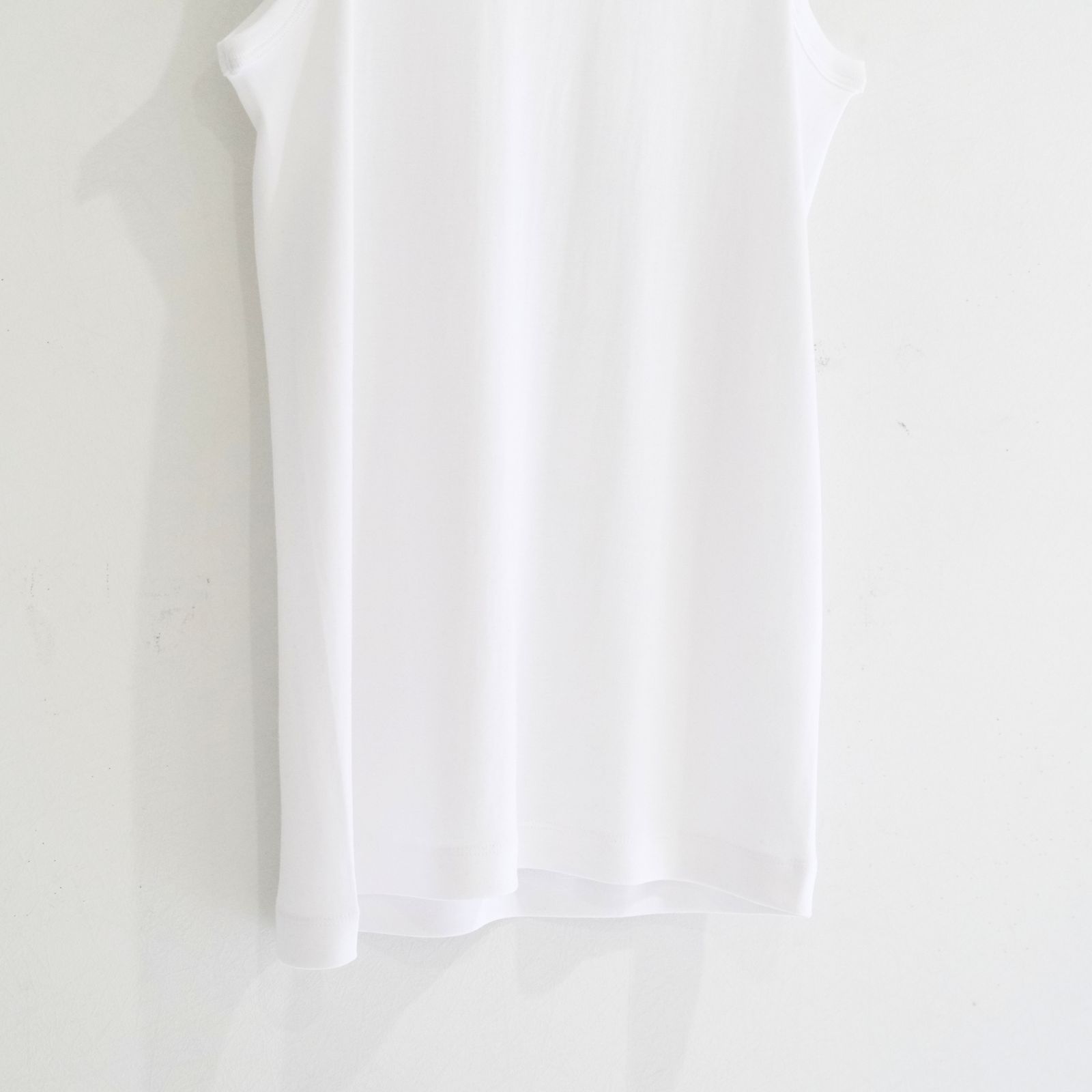 TUBULAR TANK TOP / チューブラー タンクトップ（WHITE）