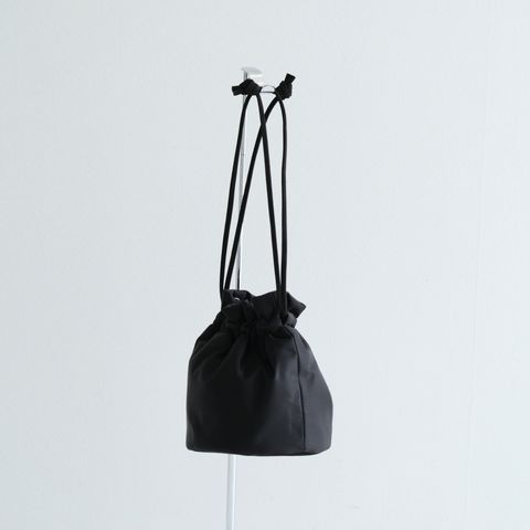 LARME NYLON LEATHER CODE PURSE / バッグ / ナイロン / BLACK