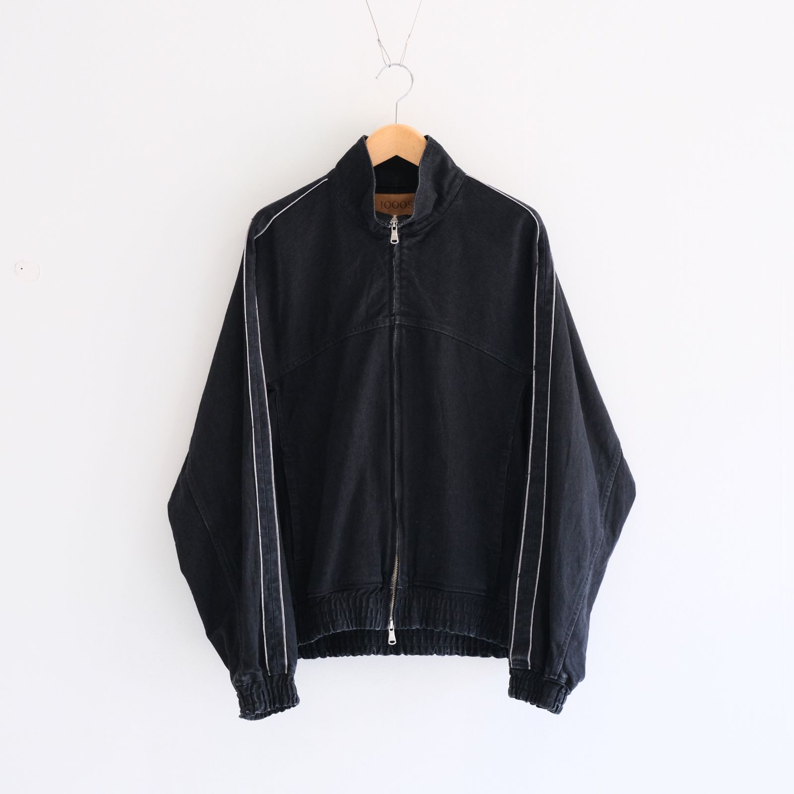 SELVAGE DENIM TRUCK JACKET / トラックジャケット / デニム / セルヴィッチ / BLACK WASH