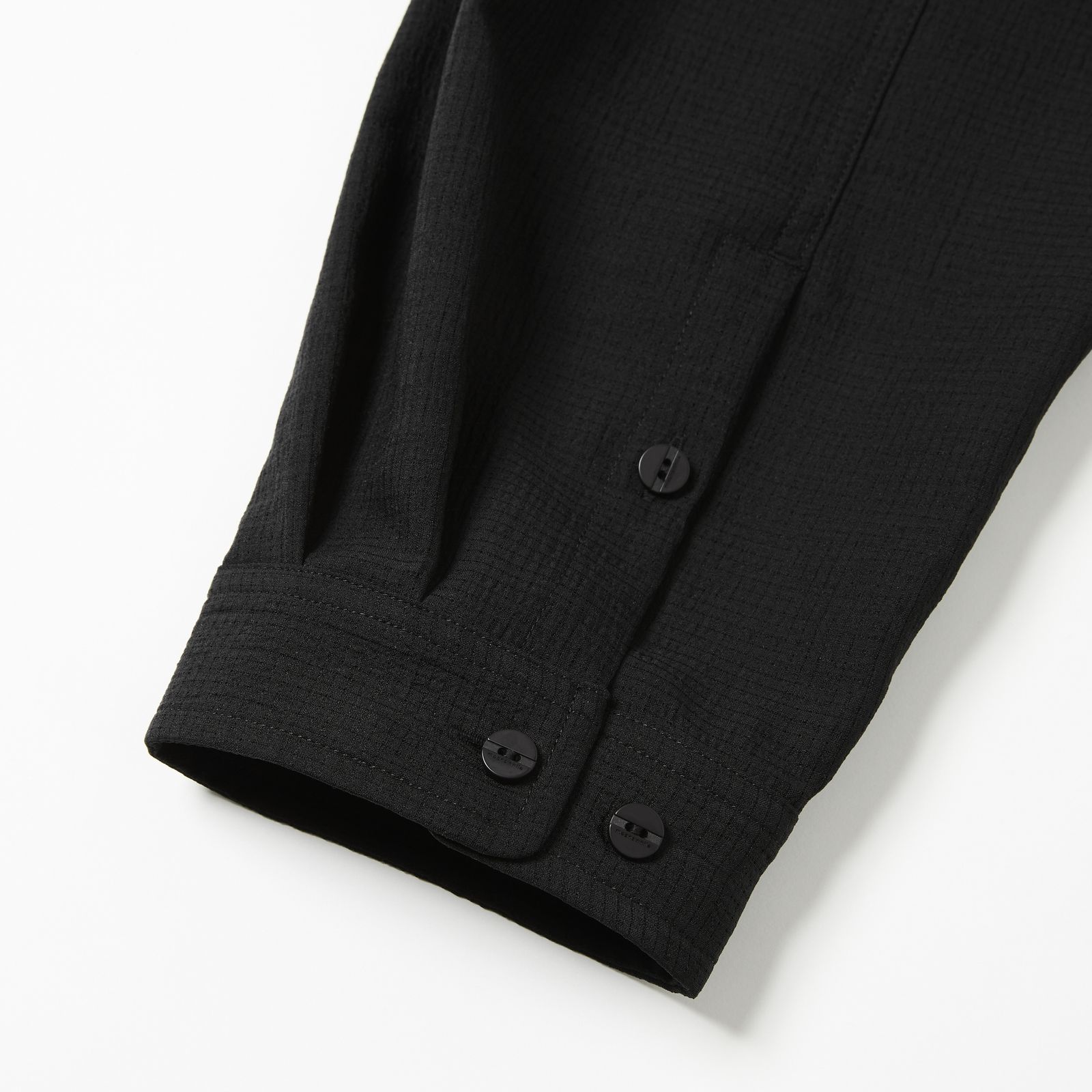 【入荷時期：2026年2月頃】Breathable Linen Luggage L/S SH / シャツ / 長袖 / DotAir® / OFF BLACK