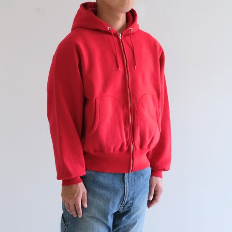 ZIP UP PARKA / ジップアップパーカー / RED