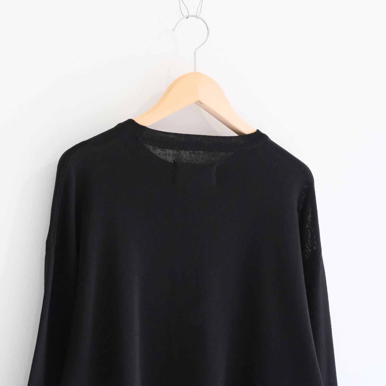 PREMIUM WIDE SLEEVE ‘SEUNGMU’ KNIT / ニット / INK BLACK