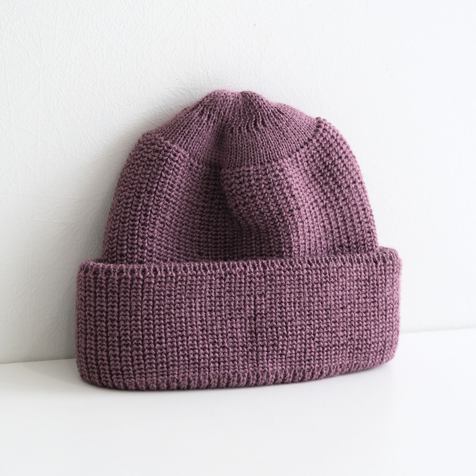 JUIST / ニットキャップ / PURE WOOL / OLD ROSE / ピンク