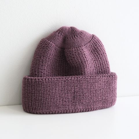 JUIST / ニットキャップ / PURE WOOL / OLD ROSE / ピンク
