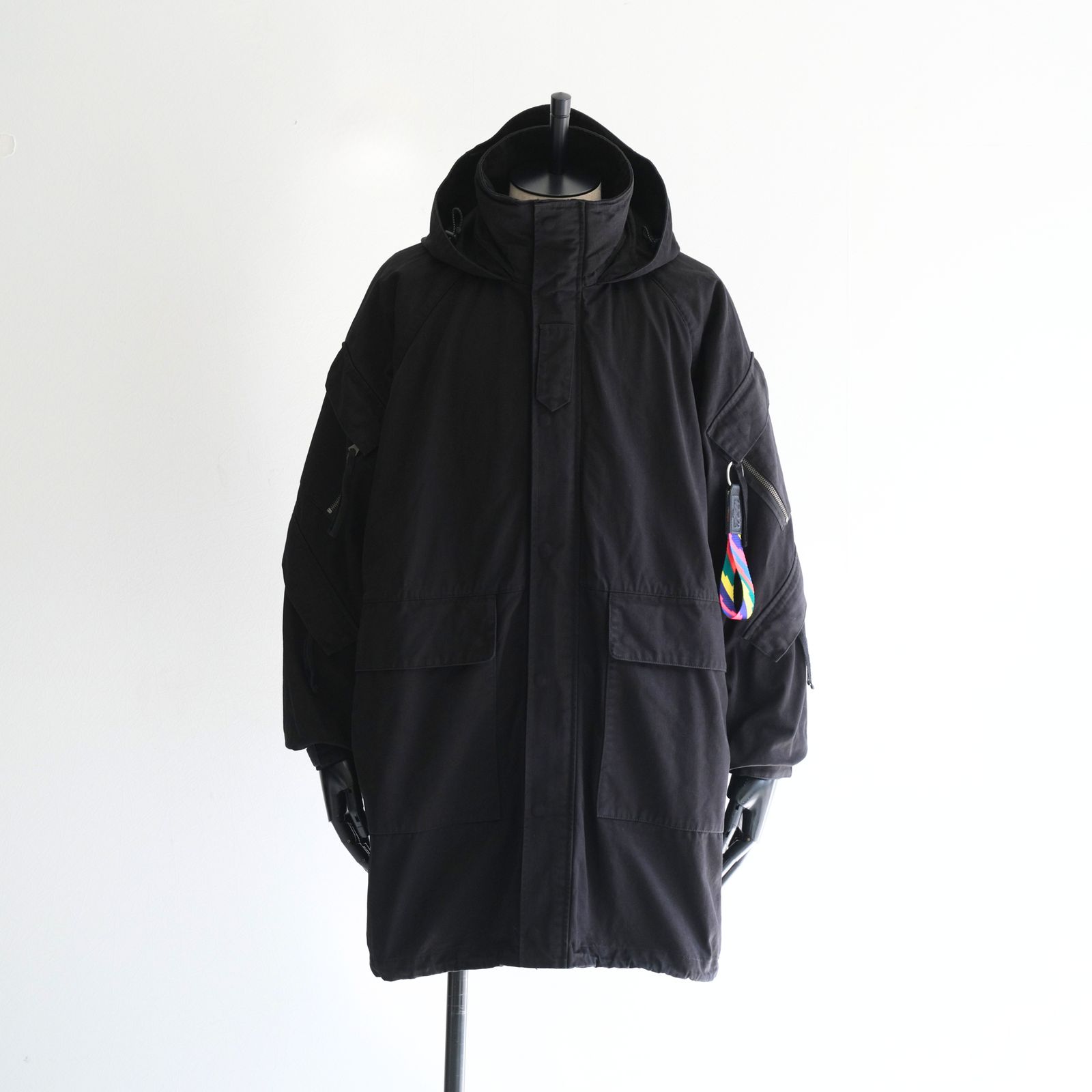 Ventilation Military Coat（BLACK）