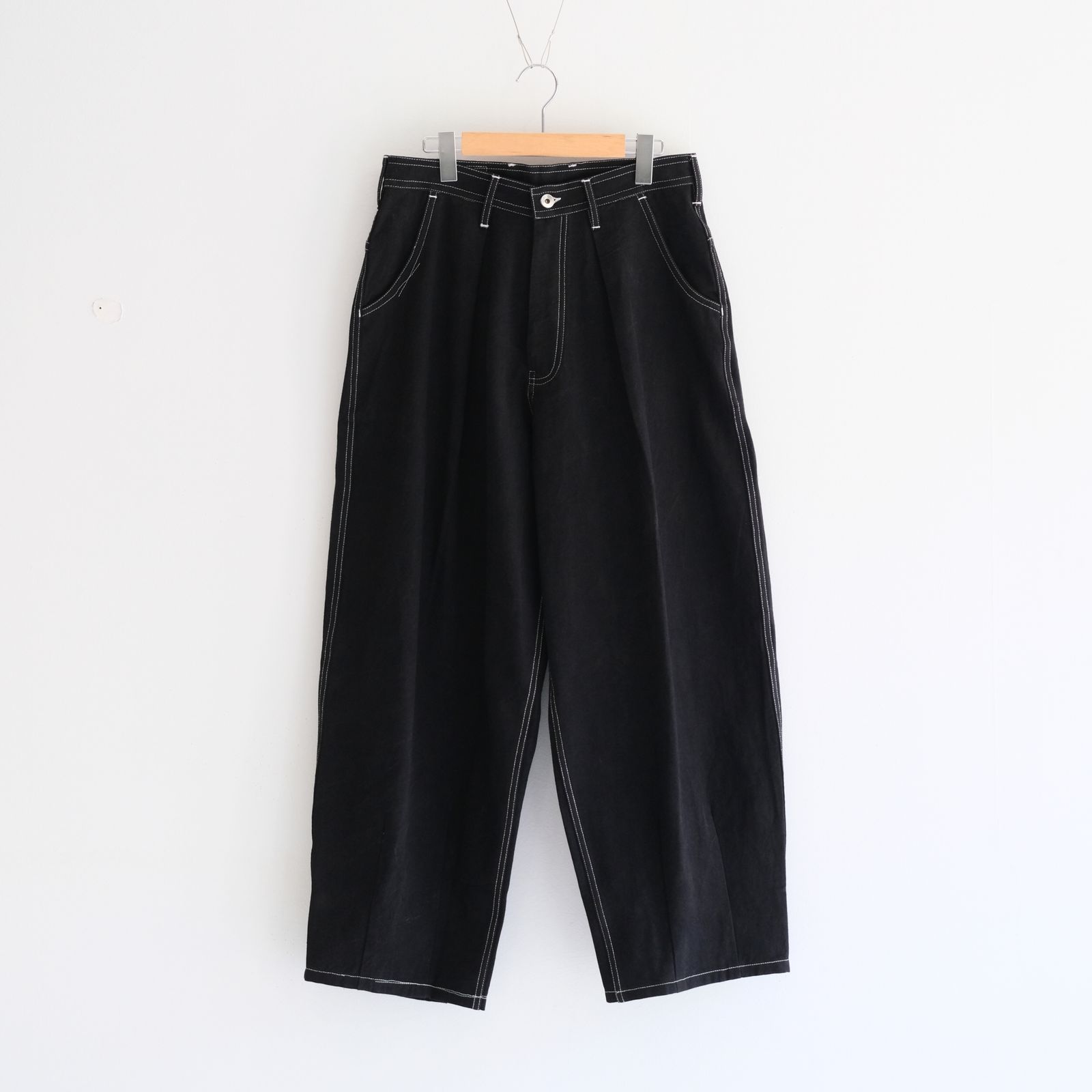 LUSH PANTS / パンツ / キャンバス地 / オーガニックコットン / BLACK
