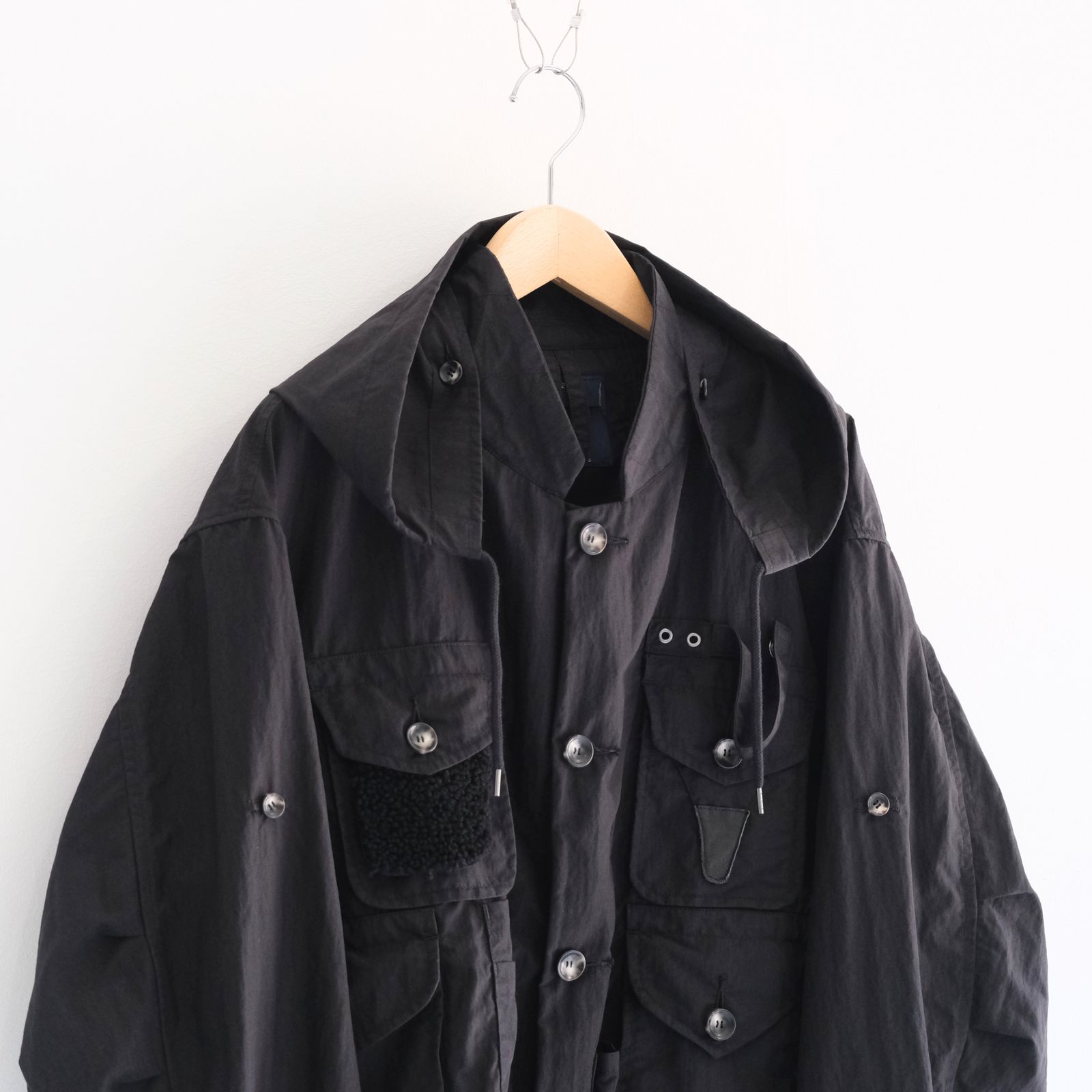 Anonymous Fishing JKT / アノニマス フィッシング ジャケット（OFF BLACK）