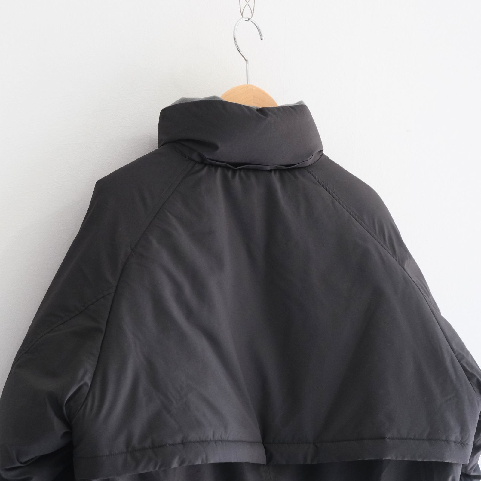 【残り1点】"KATAHDIN"  Water-repellent Down Half Coat（BLACK）