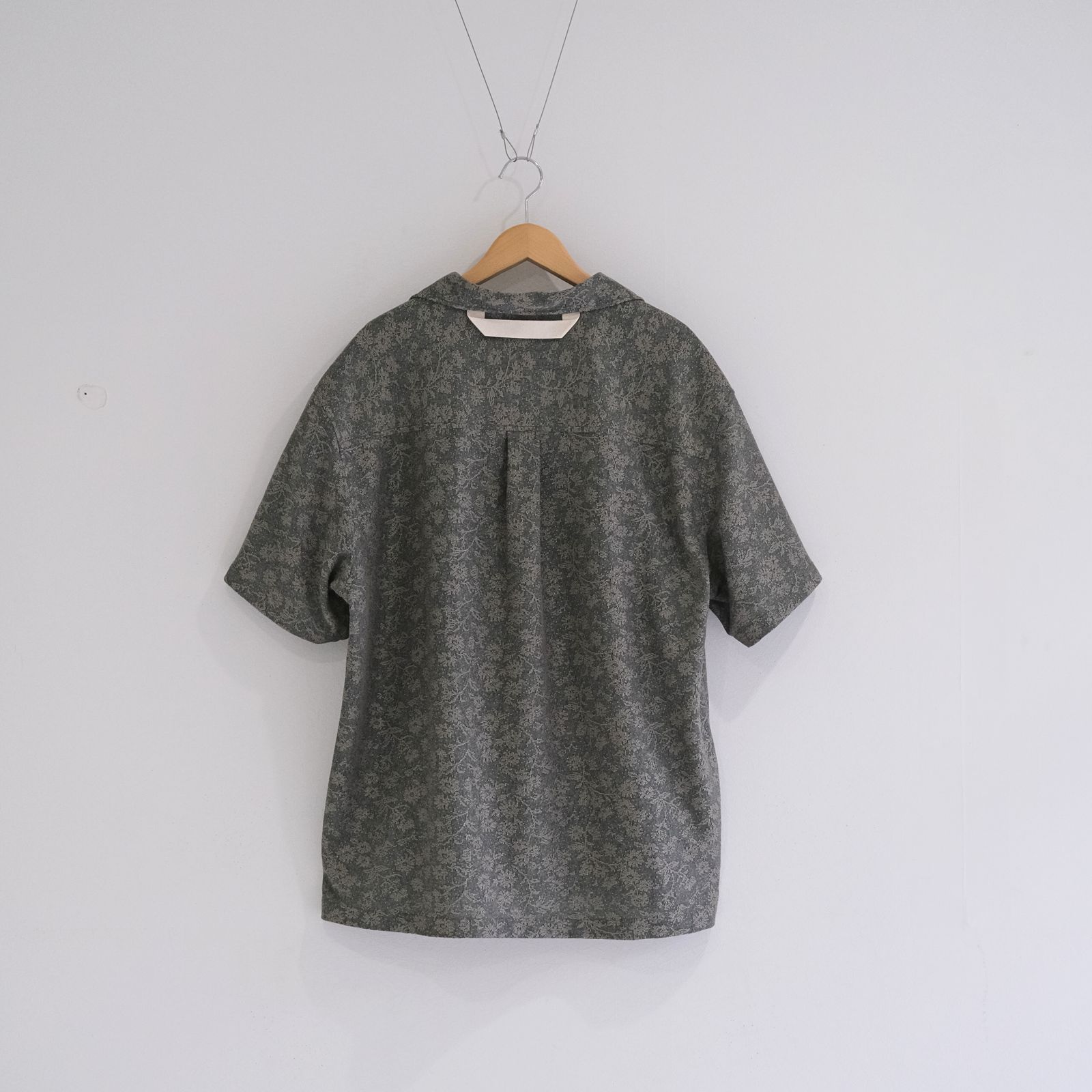 LACE CUBAN COLLAR SHIRTS / 半袖シャツ / FOREST GREEN