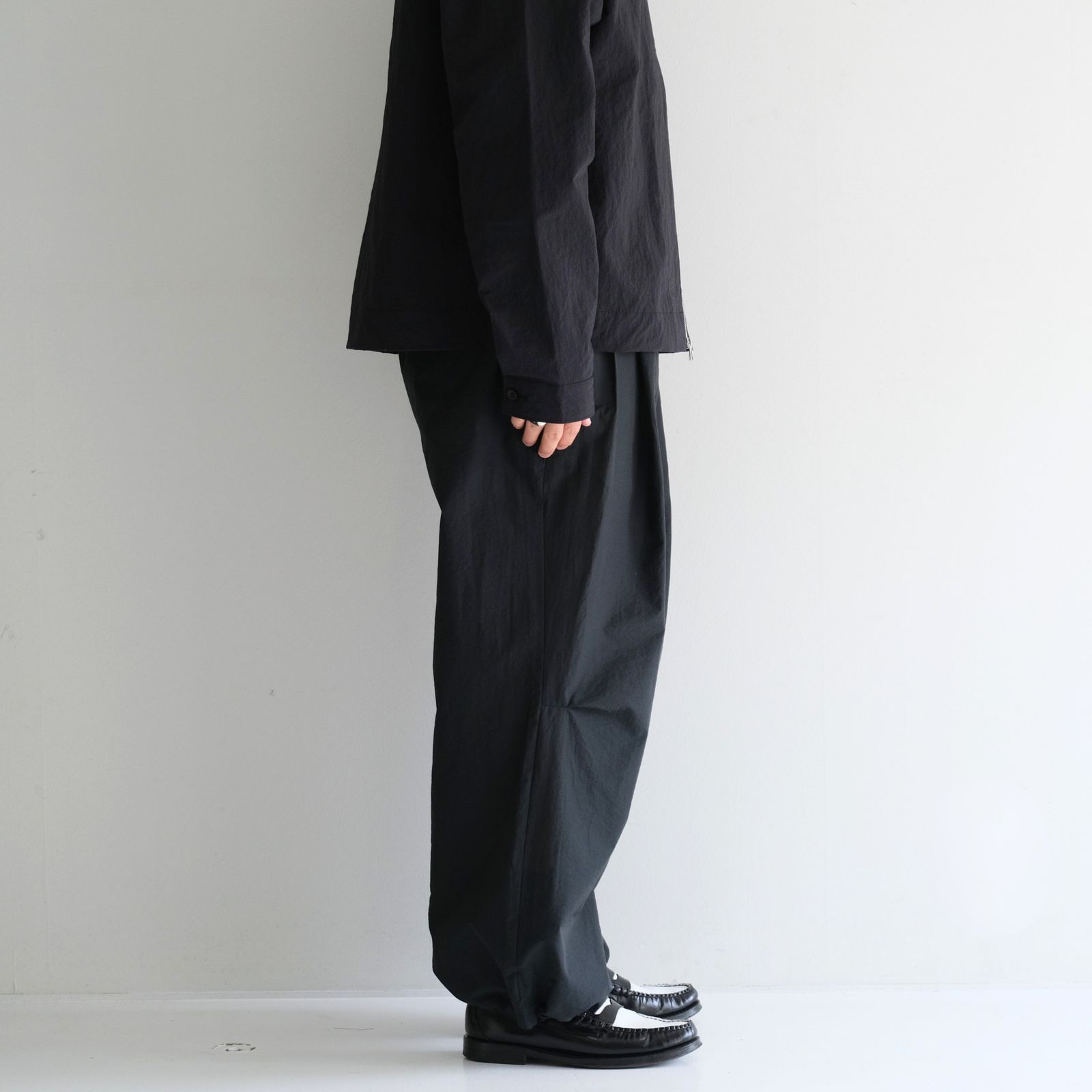 BAllOON EASY PANTS / バルーン イージー パンツ（BLACK）