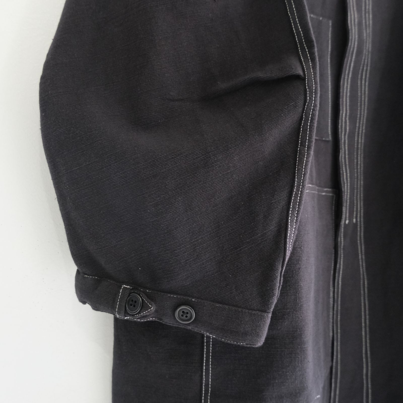 BRAMBLE PARKA / コート / フィッシュテールパーカー/ コットン / Wonky-Wear / BLACK