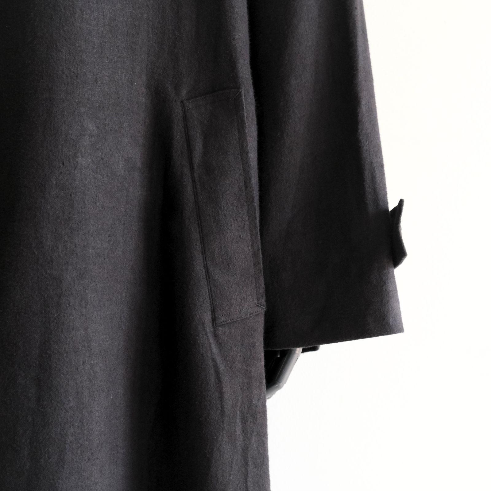 【残り1点】Hemp Oversize Coat（Black）