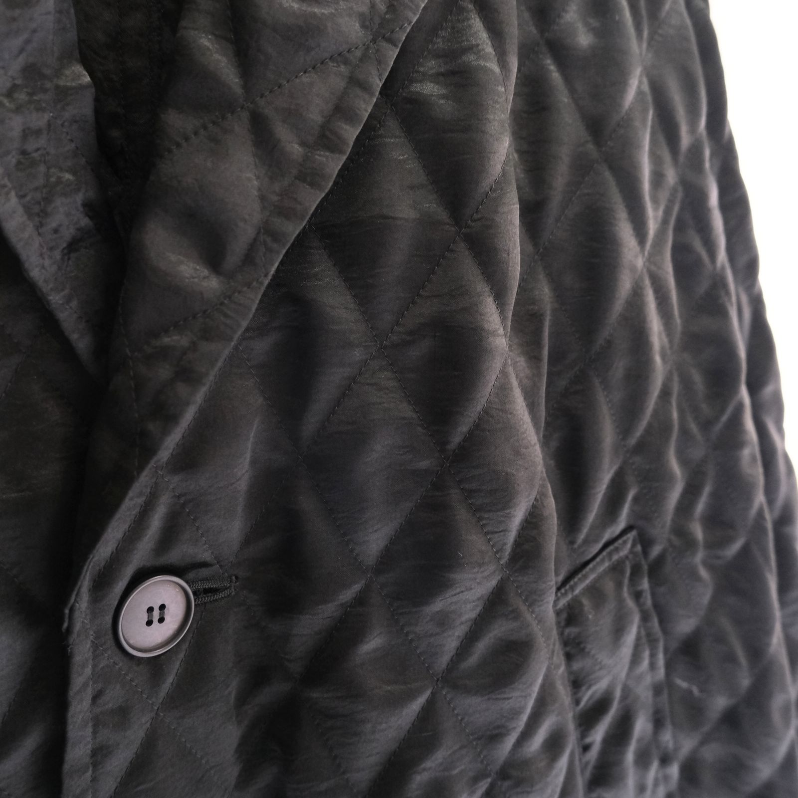 QUILTING RAGLAN JACKET / ジャケット / シングルジャケット / BLACK