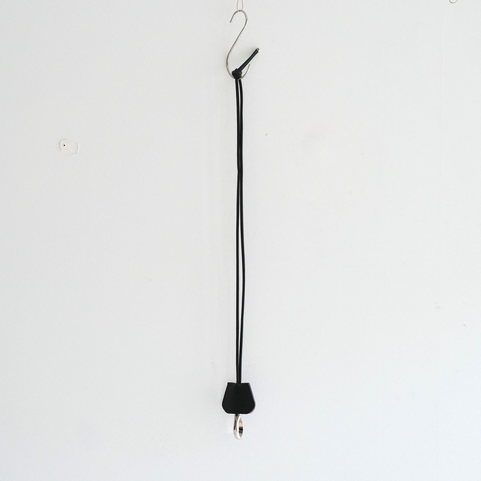 【残り1点】Leather Cord Crochet / レザー コード クロシェット（Black）