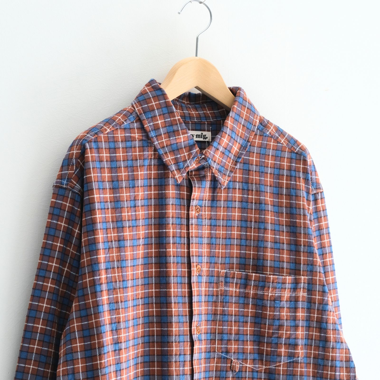 【残り1点】Bracken Shirt（Sandstone Handloom）