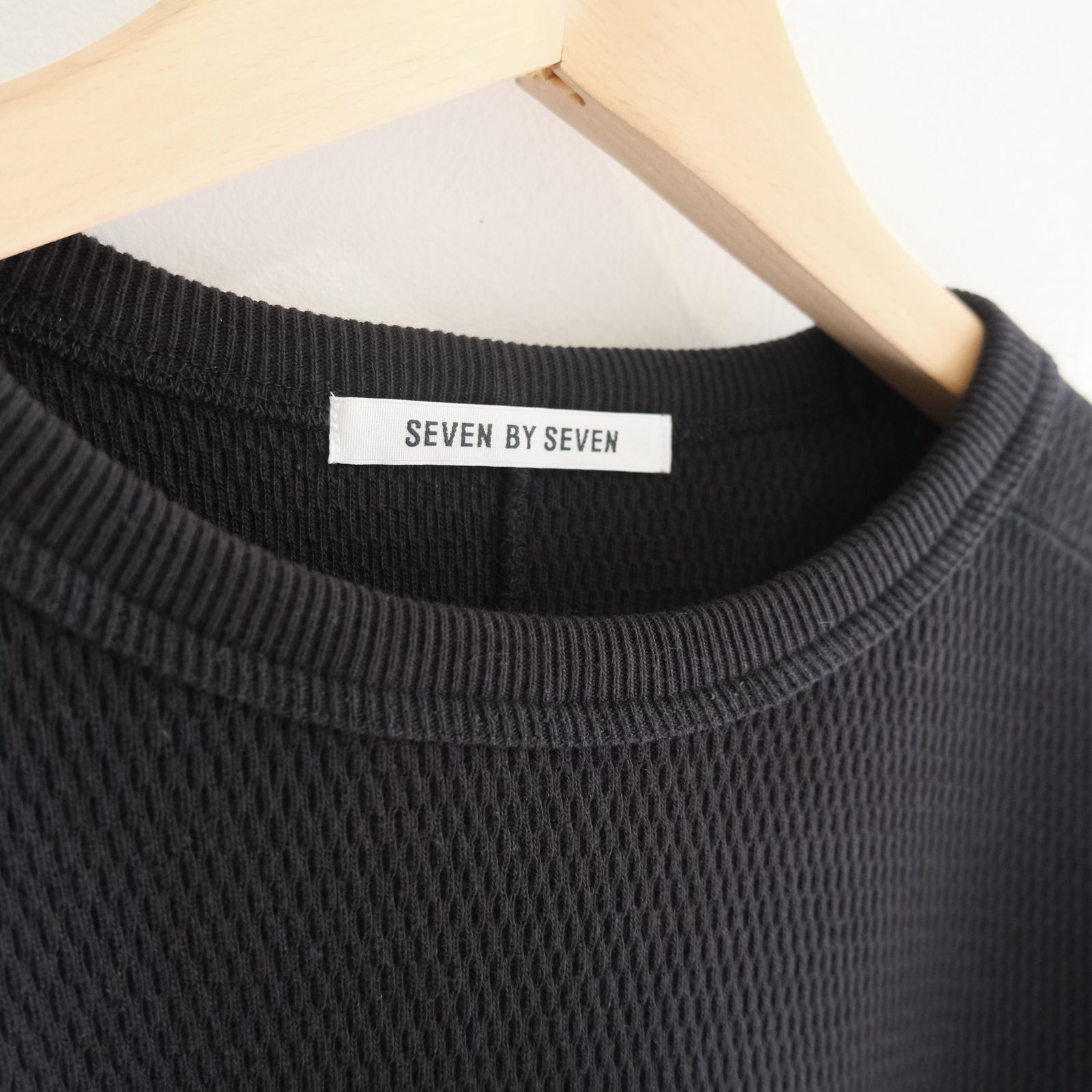 HEAVY WEIGHT THERMAL SHIRTS / サーマル / ロンT / ロングスリーブTシャツ / Black