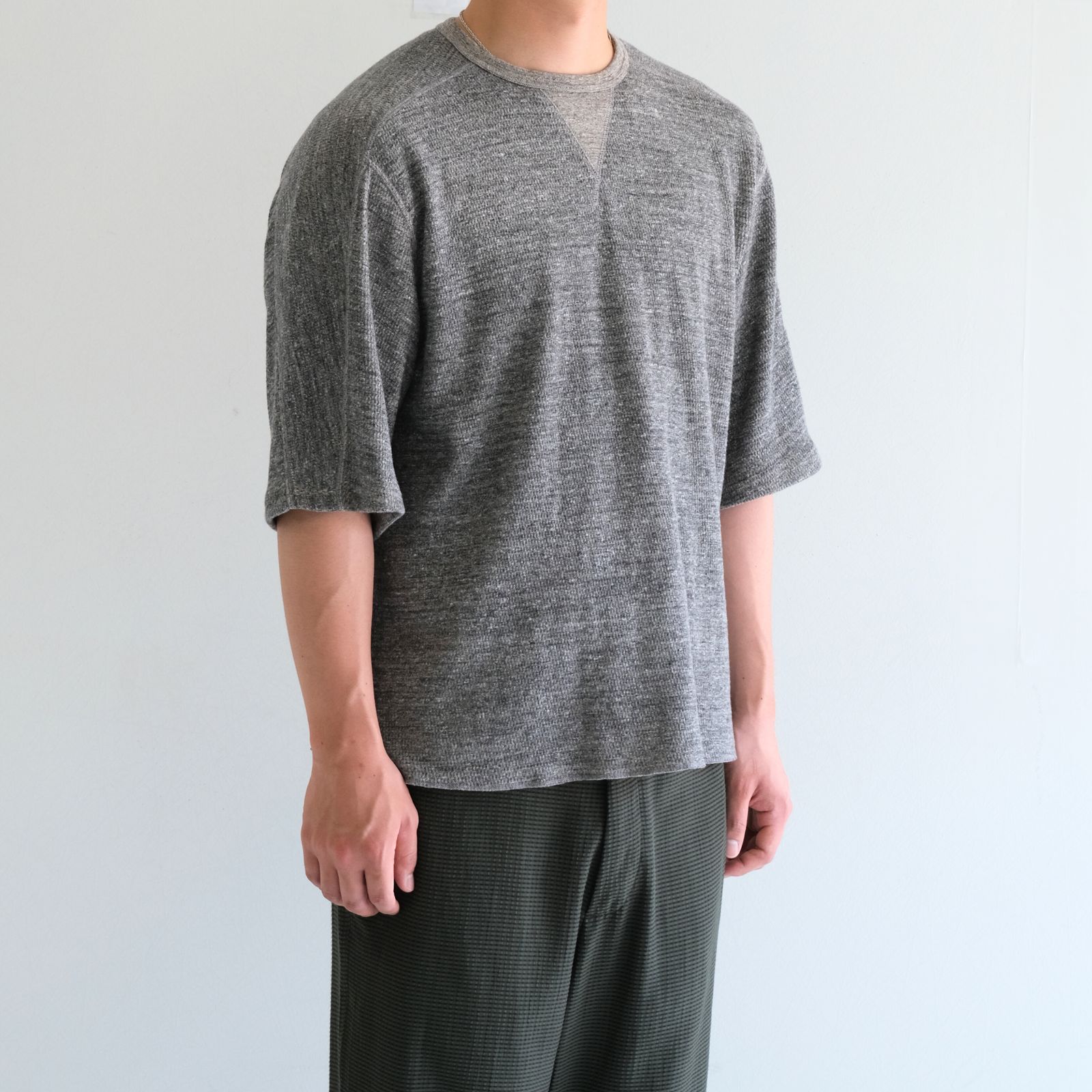 seven by seven オーガニックコットン  サーマルシャツ　S SEVEN BY SEVEN / ORGANIC COTTON THERMAL SHIRTS（MIXED