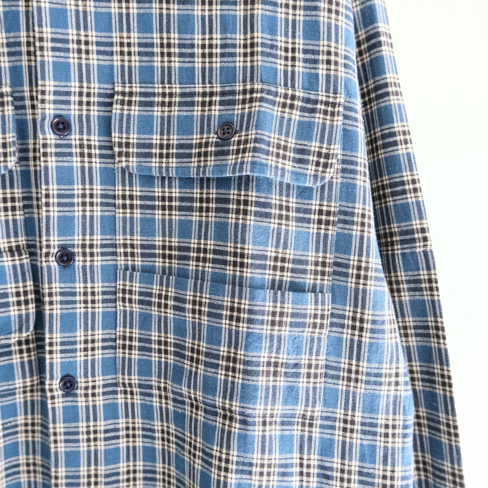 【残り1点】Harvest Shirt（Kyanite Handloom）