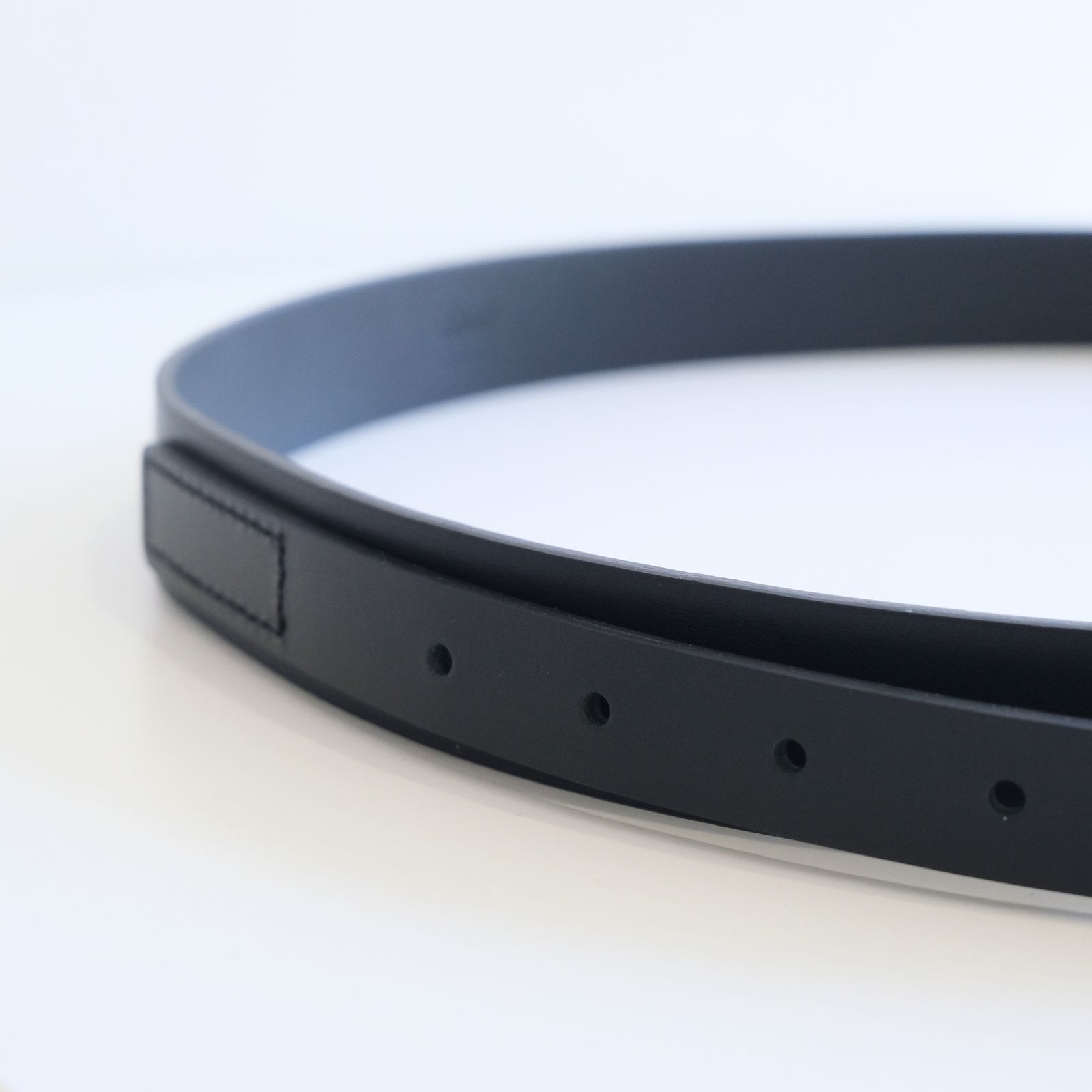 MARK LAYERED BELT / ベルト / レザー / BLACK