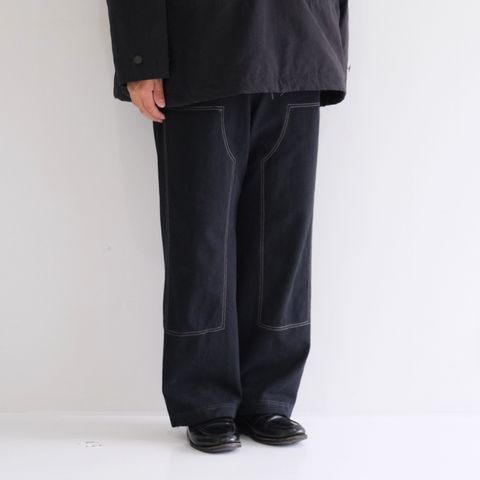 CONTRADICT SWEAT PANTS / パンツ/ スウェット / ダブルニー / 裏毛素材 / INK BLACK
