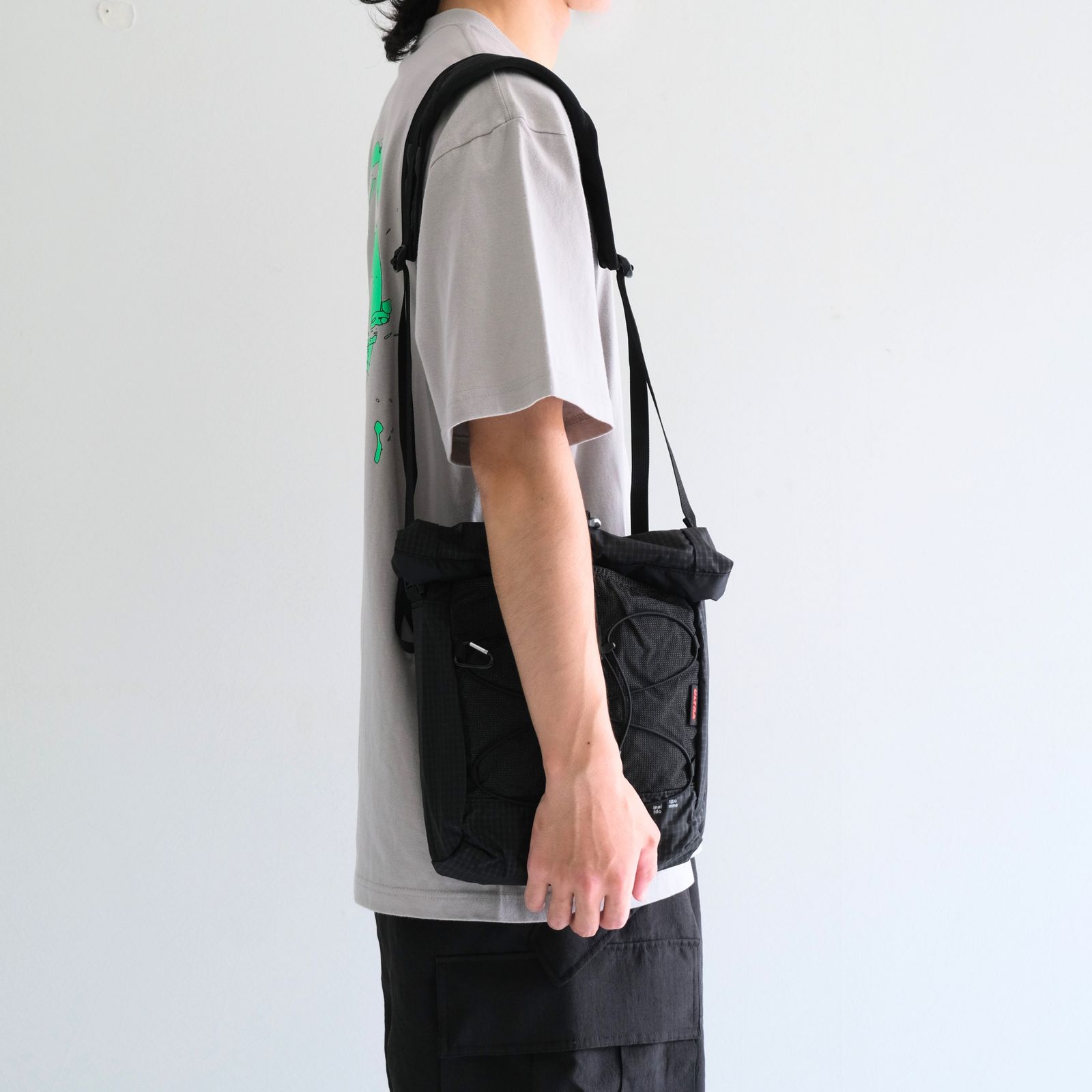 BAL / SPEAKEASY ULTRA GRID LOAM&LANE SHOULDER（BLACK）
